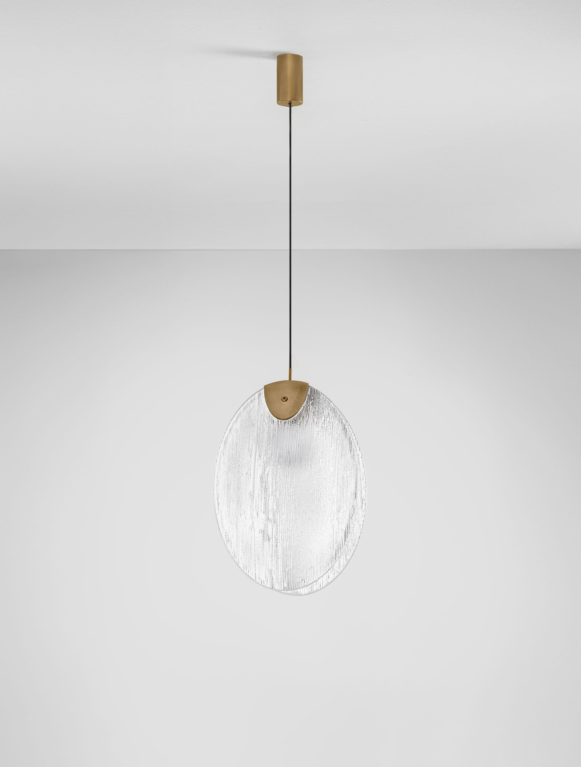 SHELINA | L 30 W 21 H 180 cm | 6 W | 3000 K | 390 lm | IP20 | Antikmessing | Stahl/Glas