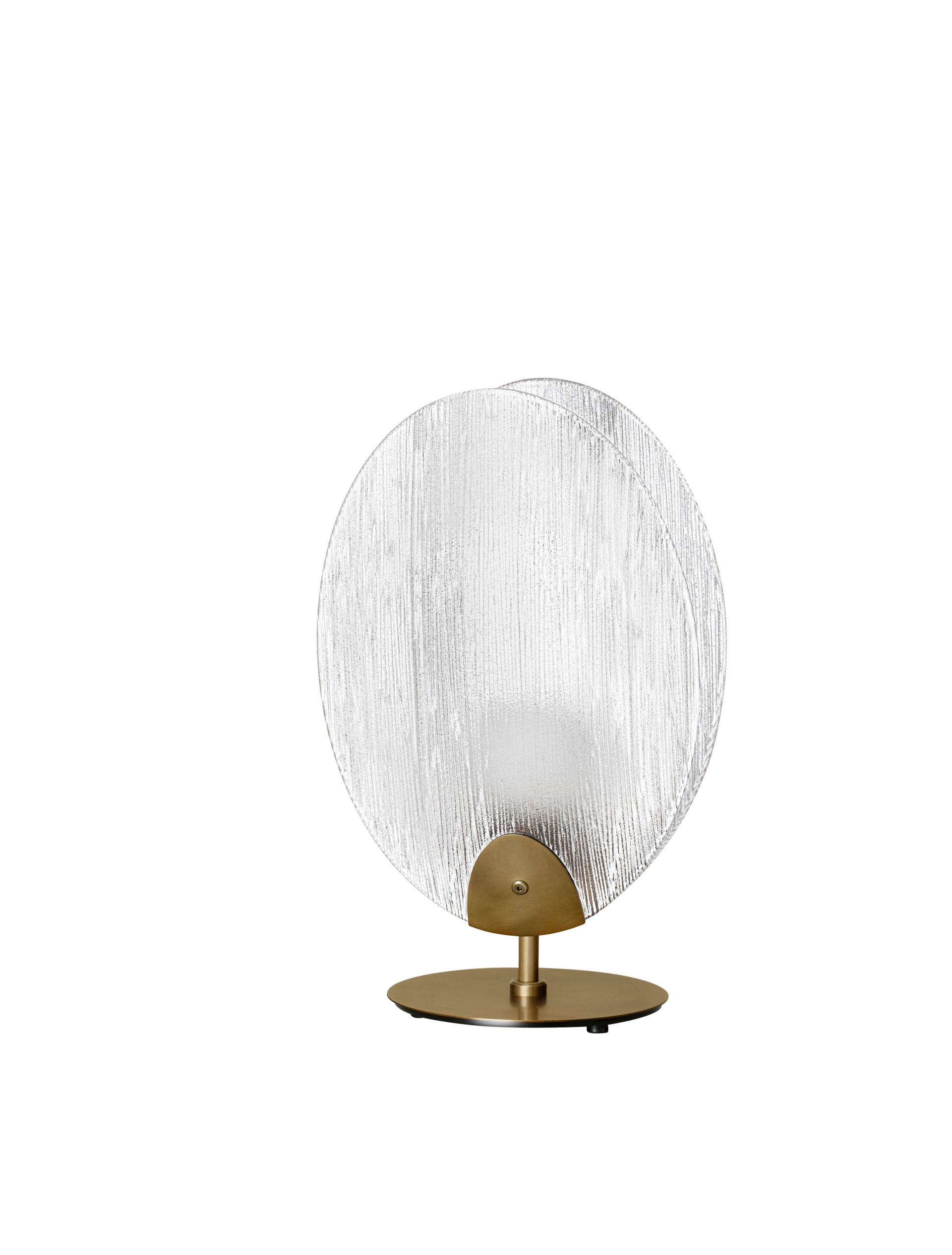 SHELINA | L 30 W 22 H 49 cm | 6 W | 3000 K | 390 lm | IP20 | Ottone antico | Acciaio/Vetro