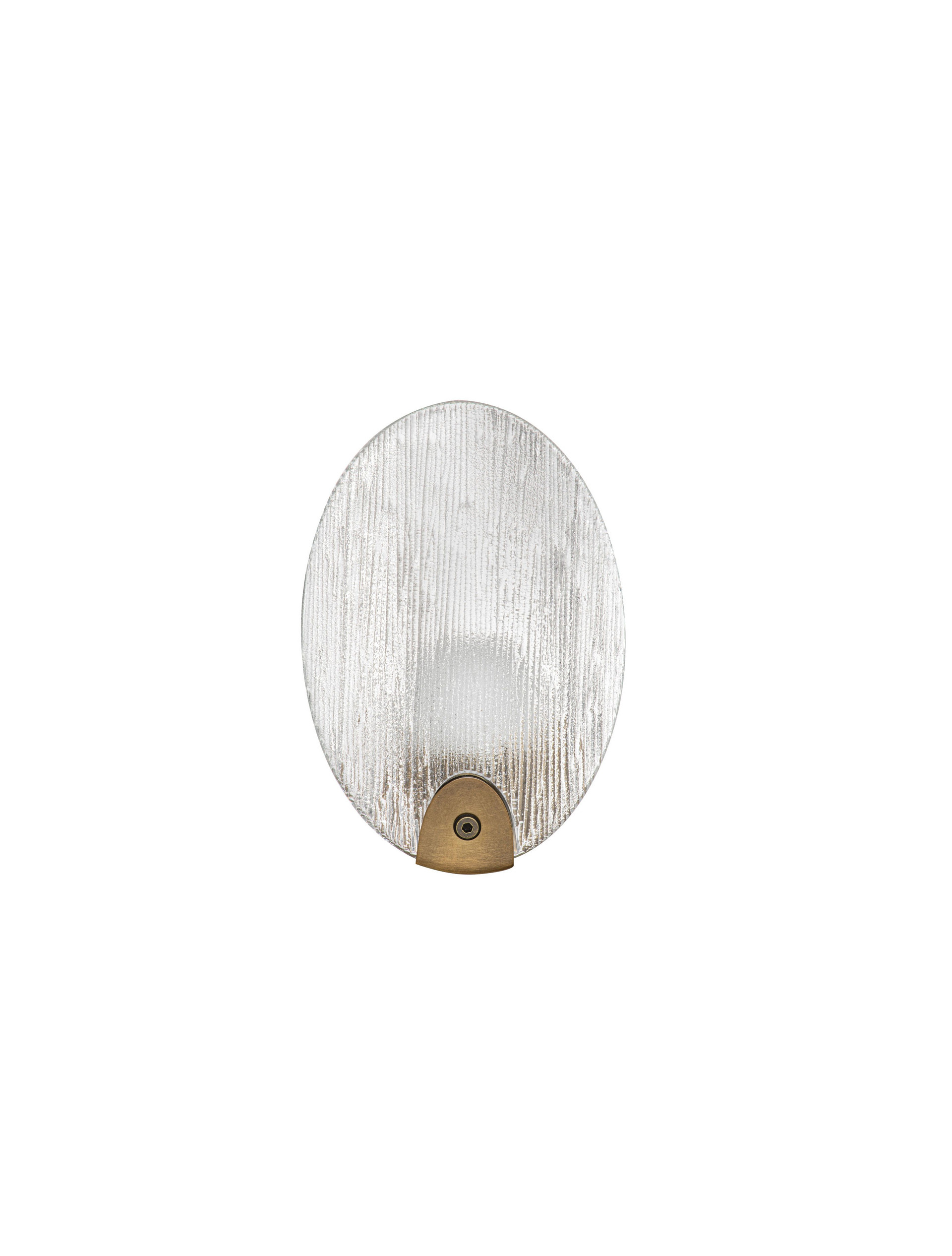 SHELINA | L 15 W 12 H 21.5 cm | 2 W | 3000 K | 130 lm | IP20 | Ottone antico | Acciaio/Vetro