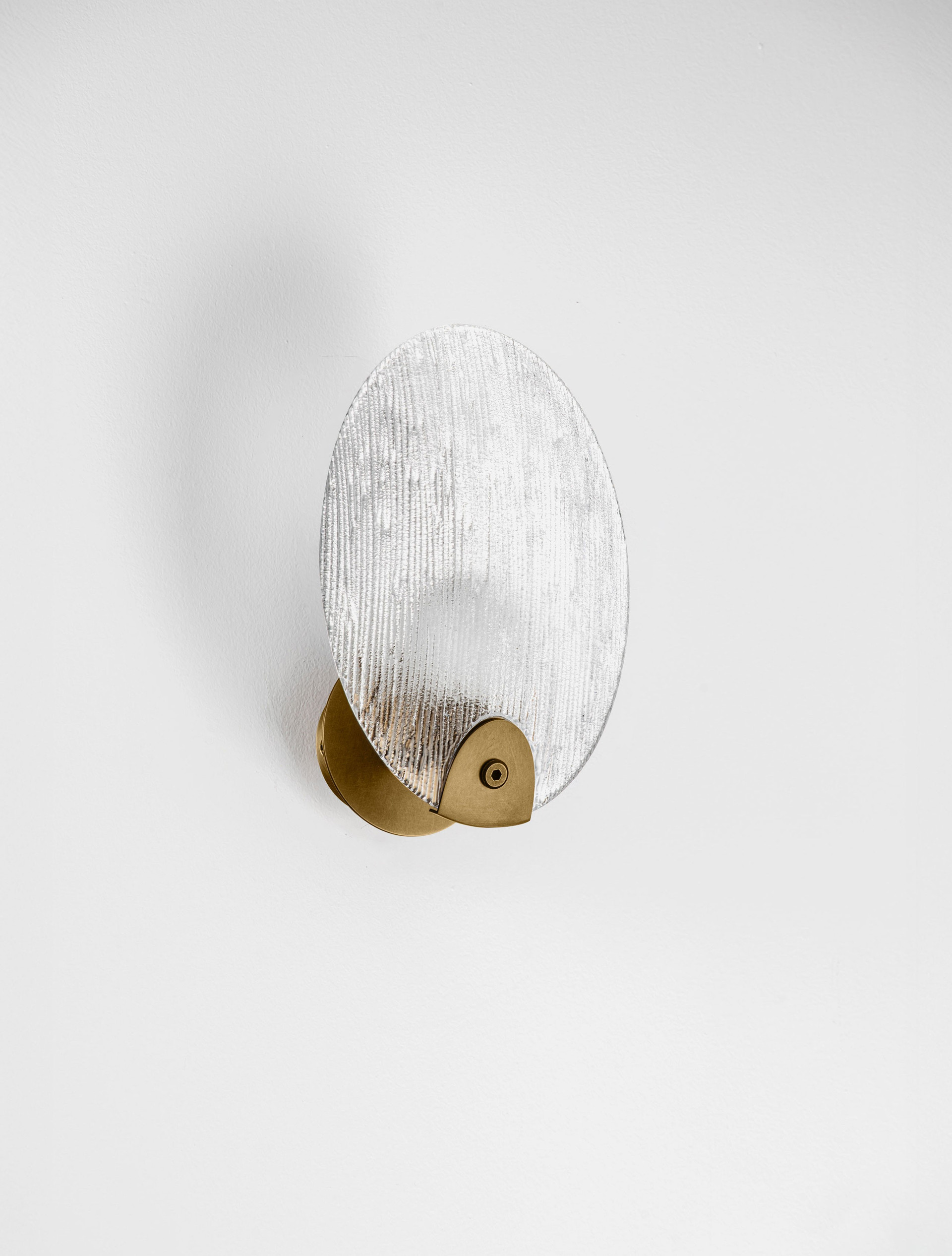 SHELINA | L 15 W 12 H 21.5 cm | 2 W | 3000 K | 130 lm | IP20 | Ottone antico | Acciaio/Vetro