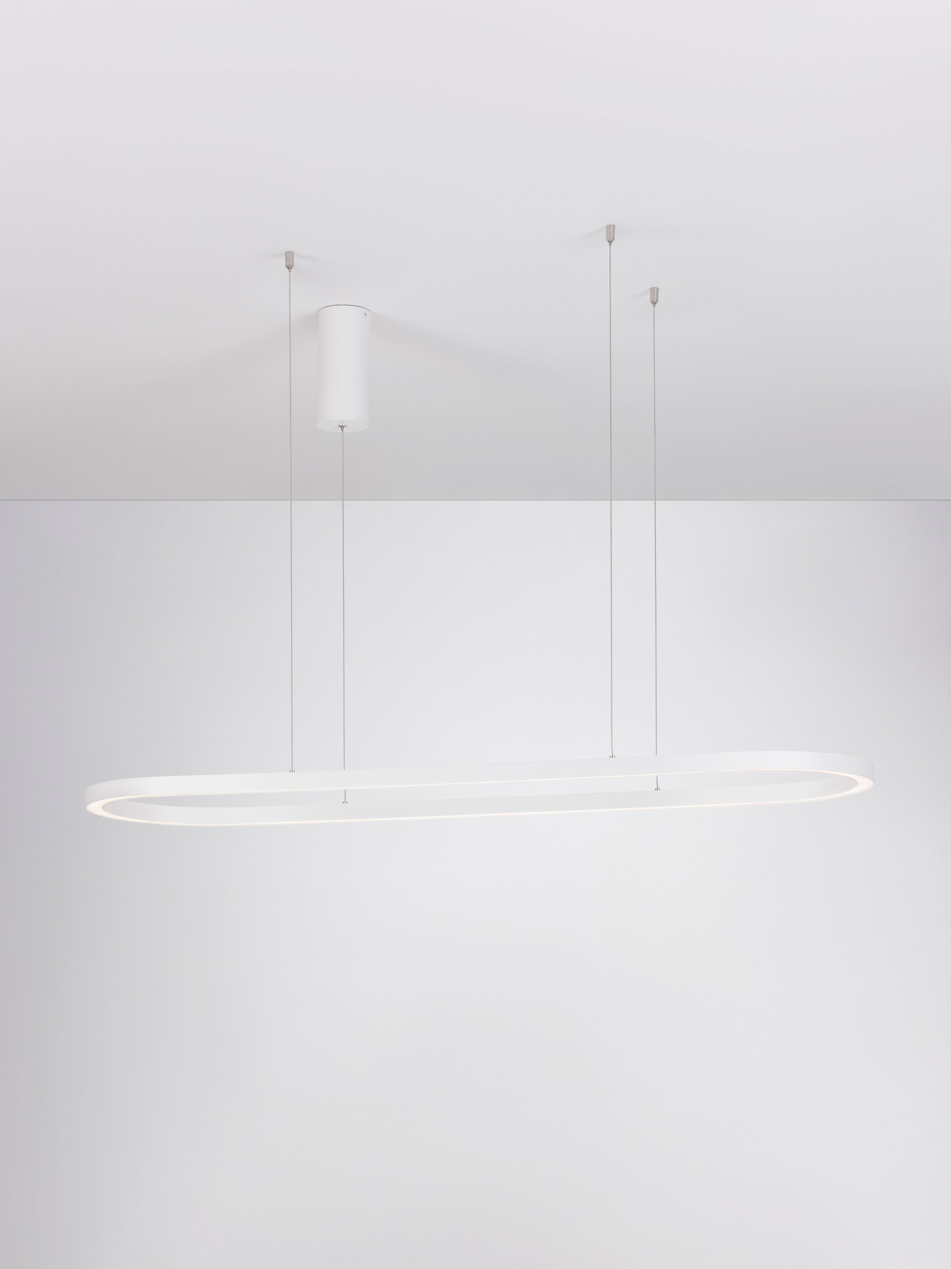 CUPPE | L 120 W 35 H 200 cm | 56 W | 3000 K | 3360 lm | IP20 | White | Aluminum/Acrylic