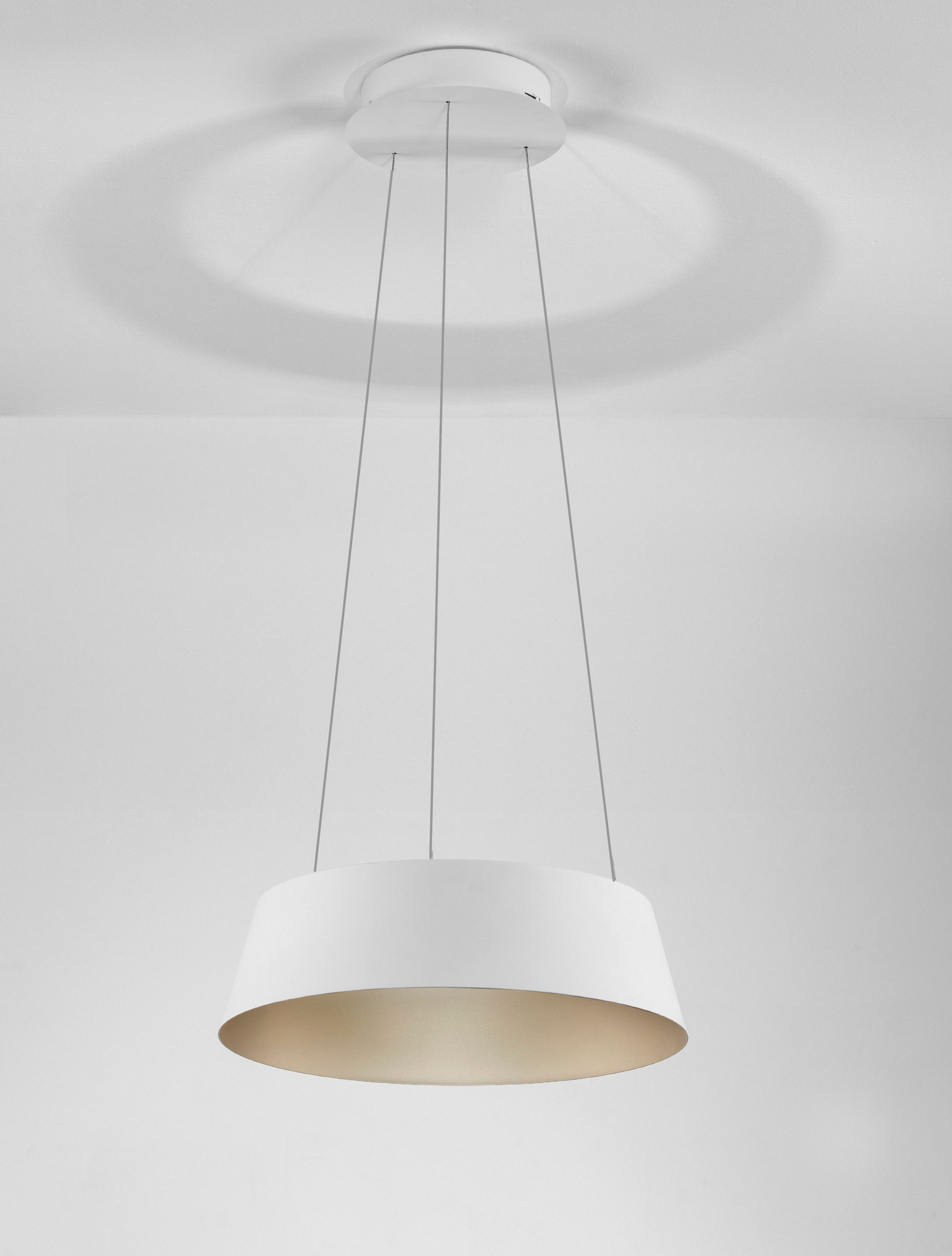ALBA | H 200 D 42 cm | 42 W | 3000 K | 1279 lm | IP20 | White/Gold | Aluminum