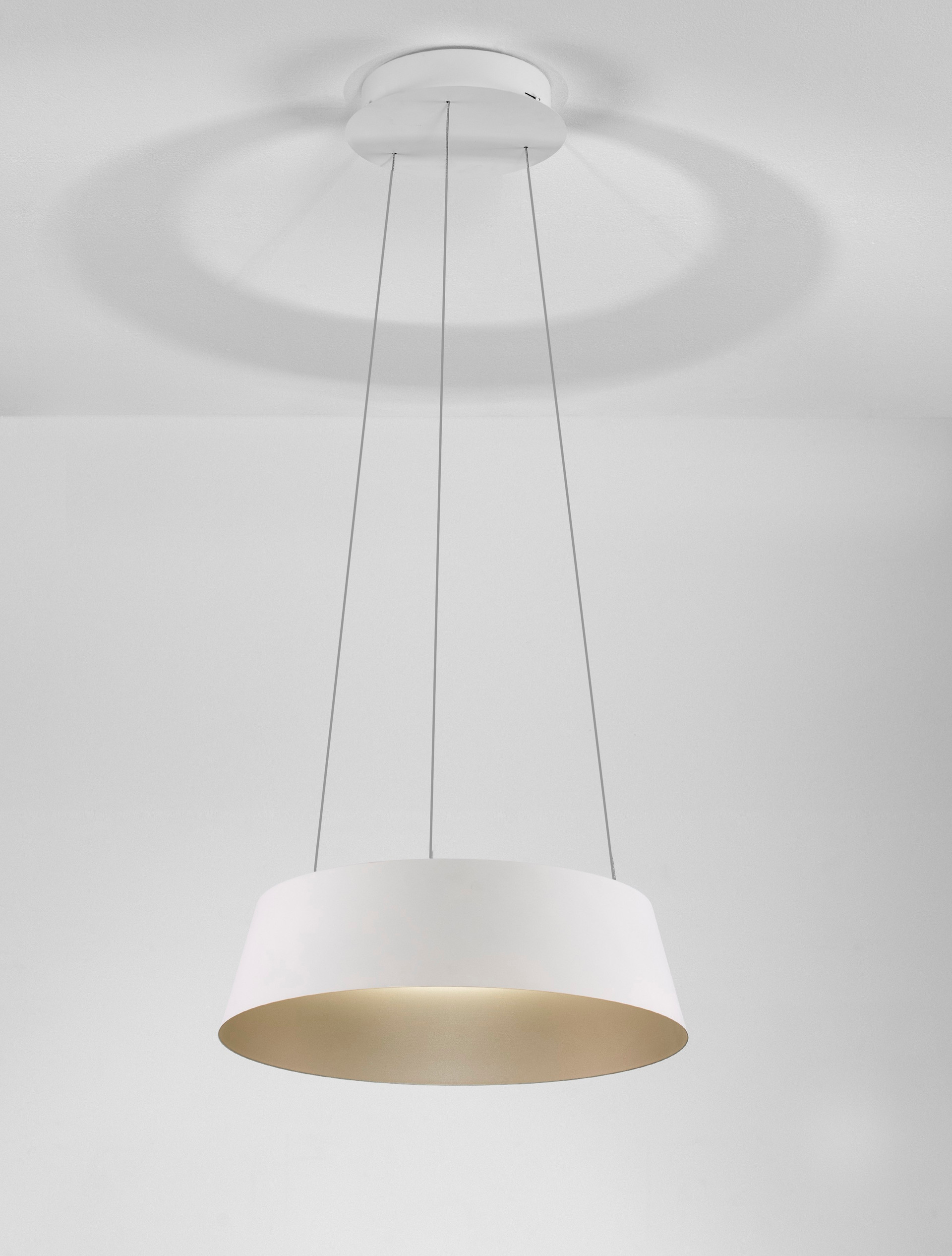 ALBA | H 200 D 42 cm | 42 W | 3000 K | 1279 lm | IP20 | White/Gold | Aluminum