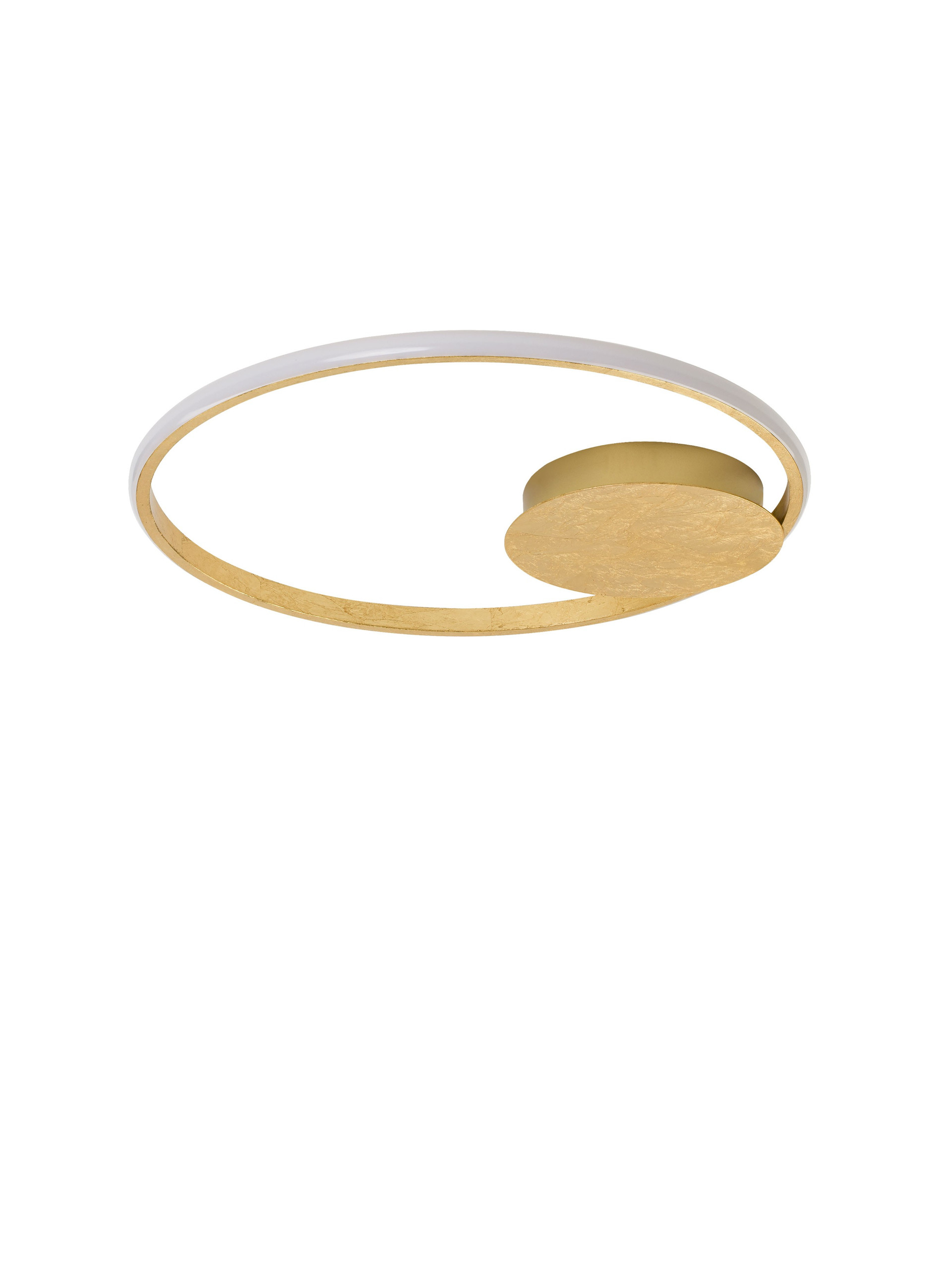 FULINE | H 5 D 50 cm | 32 W | 3000 K | 2320 lm | IP20 | Gold | Aluminum/Acrylic