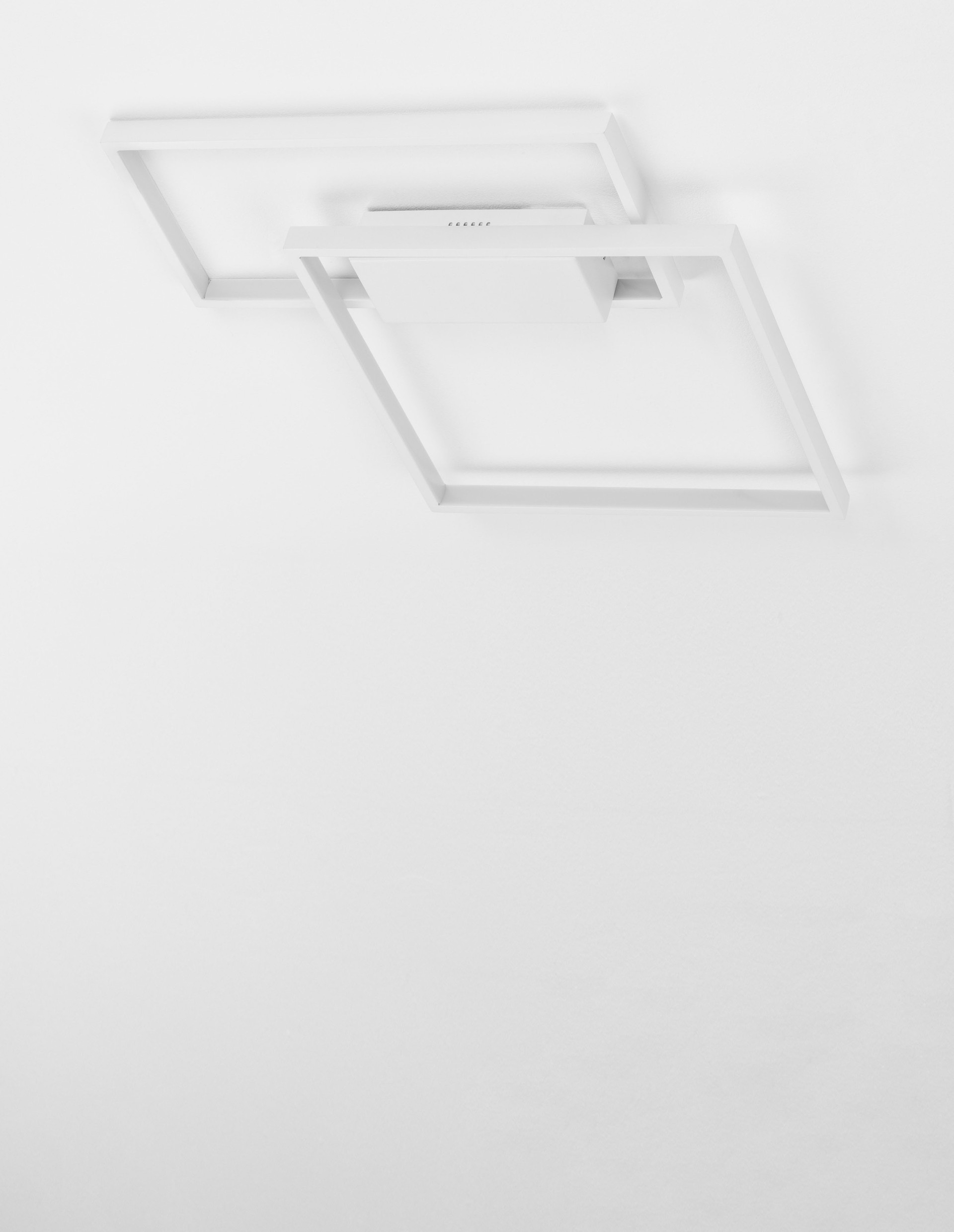 PORTO | L 45 W 45 H 4 cm | 30 W | 3000 K | 2030 lm | IP20 | White | Steel/Aluminum/Acrylic