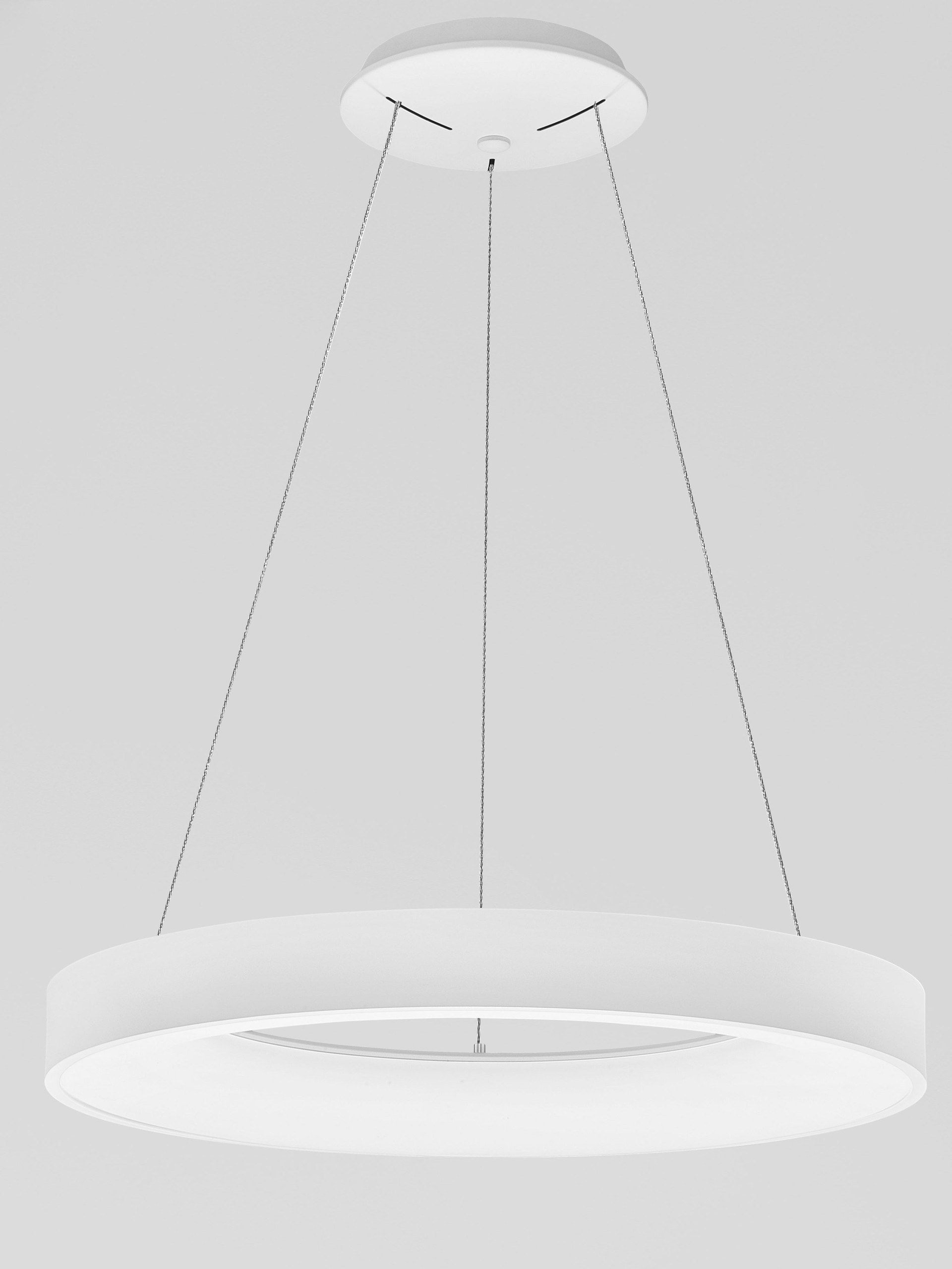 RANDO SMART | H 120 D 60 cm | 50 W | 3000/4000 K | 2864 lm | IP20 | White | Aluminum/Acrylic