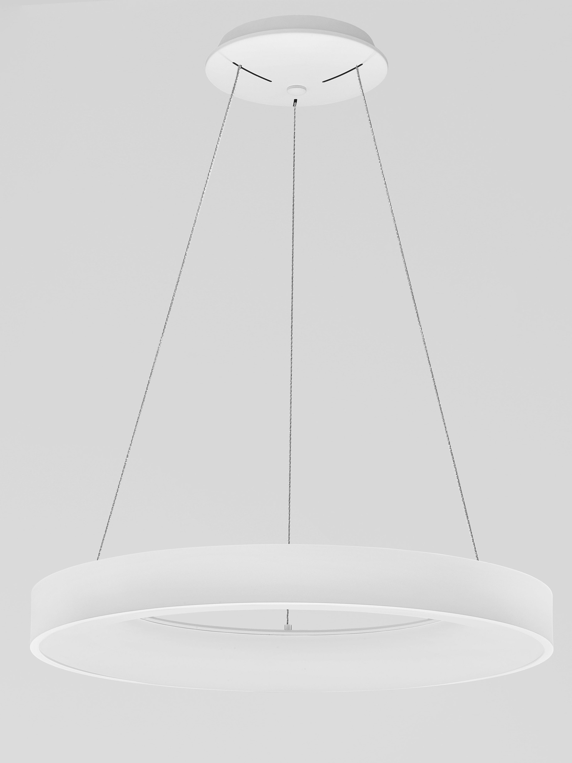 RANDO THIN | H 120 D 60 cm | 50 W | 4000 K | 2864 lm | IP20 | White | Aluminum/Acrylic