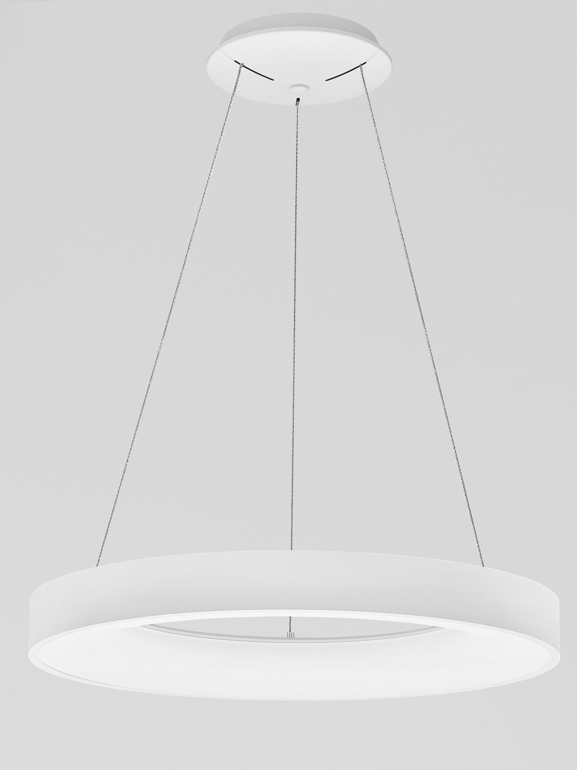 RANDO THIN | H 120 D 60 cm | 50 W | 4000 K | 2864 lm | IP20 | White | Aluminum/Acrylic