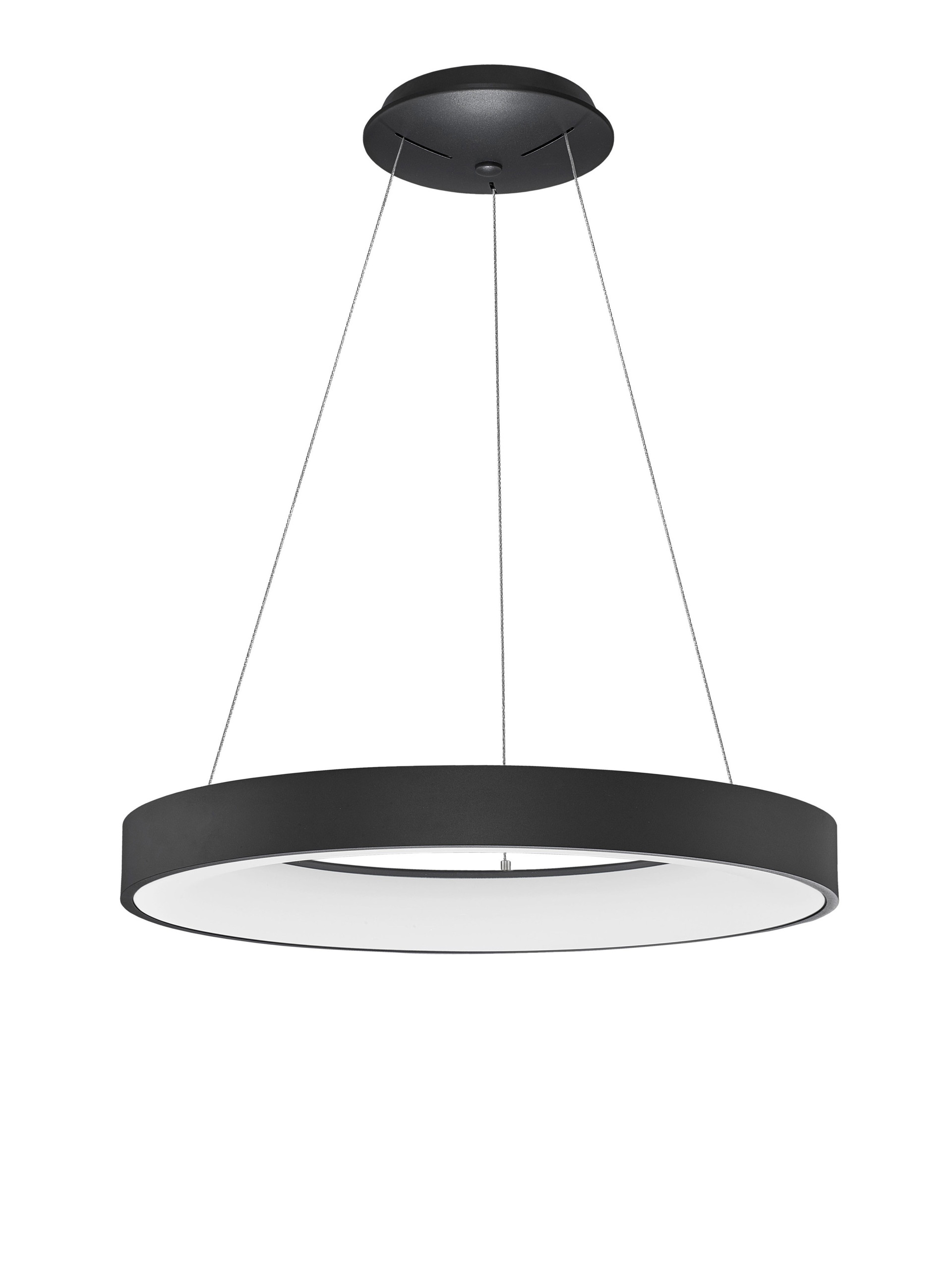 RANDO THIN | H 120 D 60 cm | 50 W | 4000 K | 2864 lm | IP20 | Black | Aluminum/Acrylic