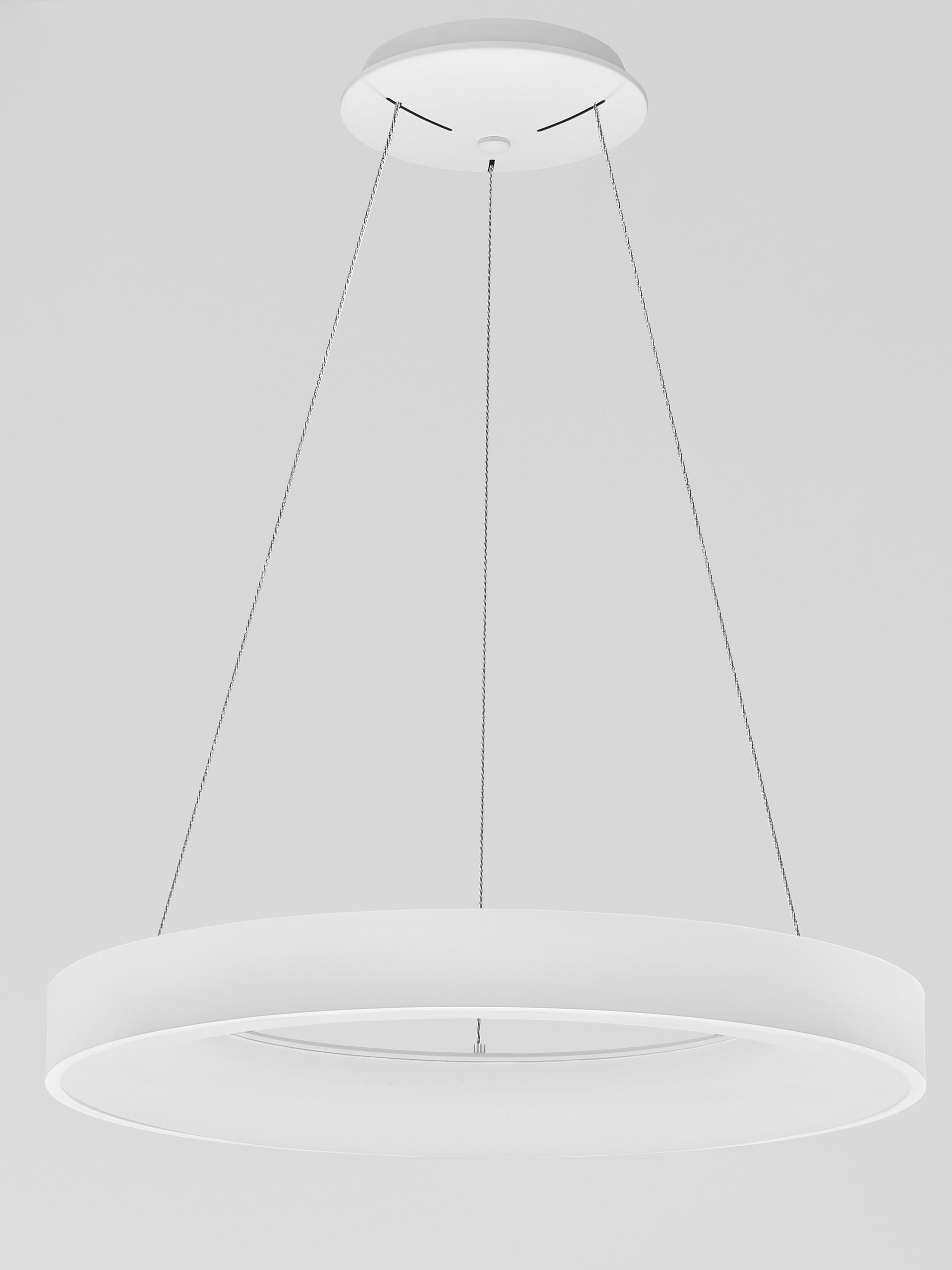 RANDO THIN | H 120 D 60 cm | 50 W | 3000 K | 2864 lm | IP20 | White | Aluminum/Acrylic