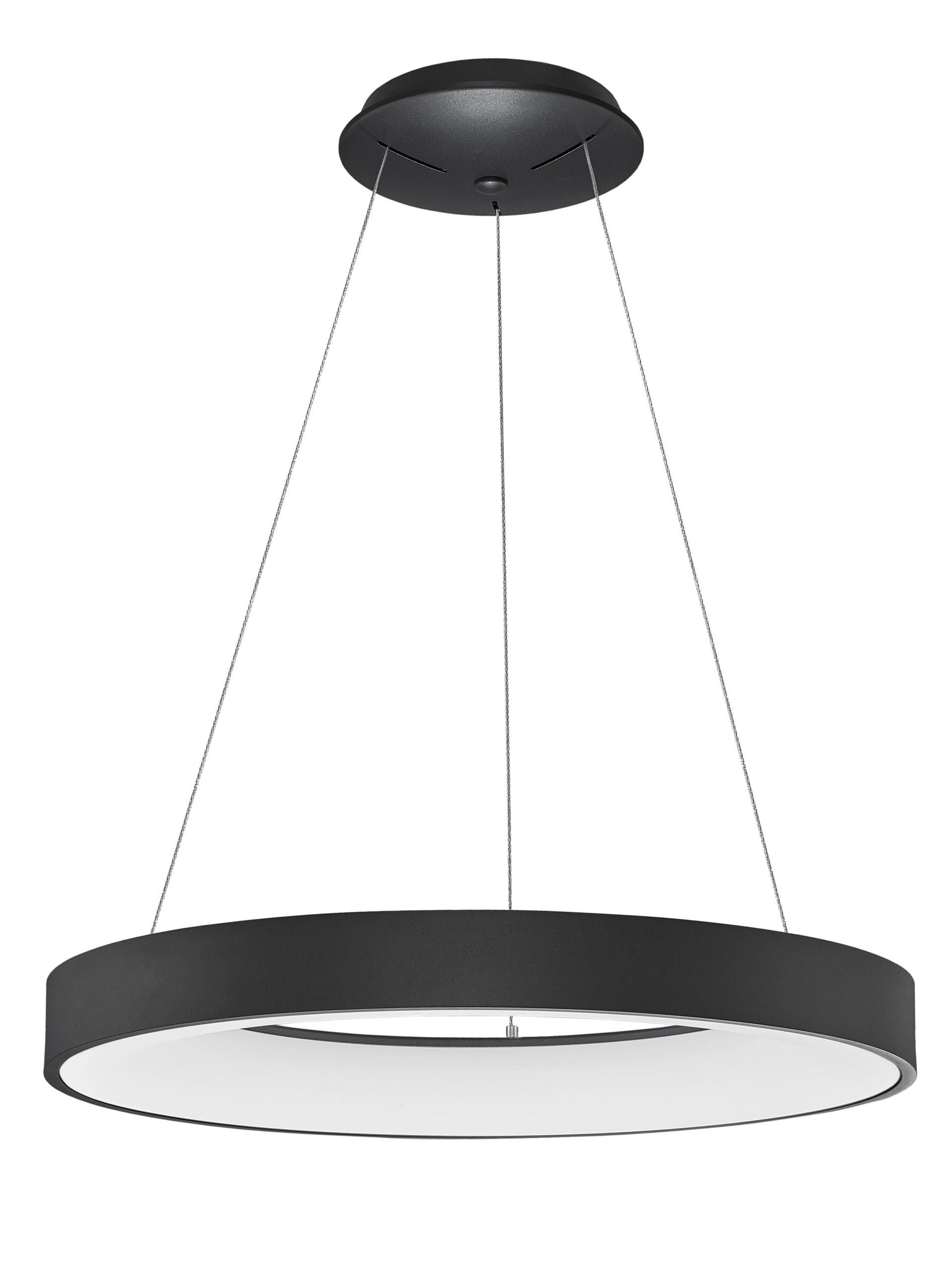 RANDO THIN | H 120 D 60 cm | 50 W | 3000 K | 2864 lm | IP20 | Black | Aluminum/Acrylic