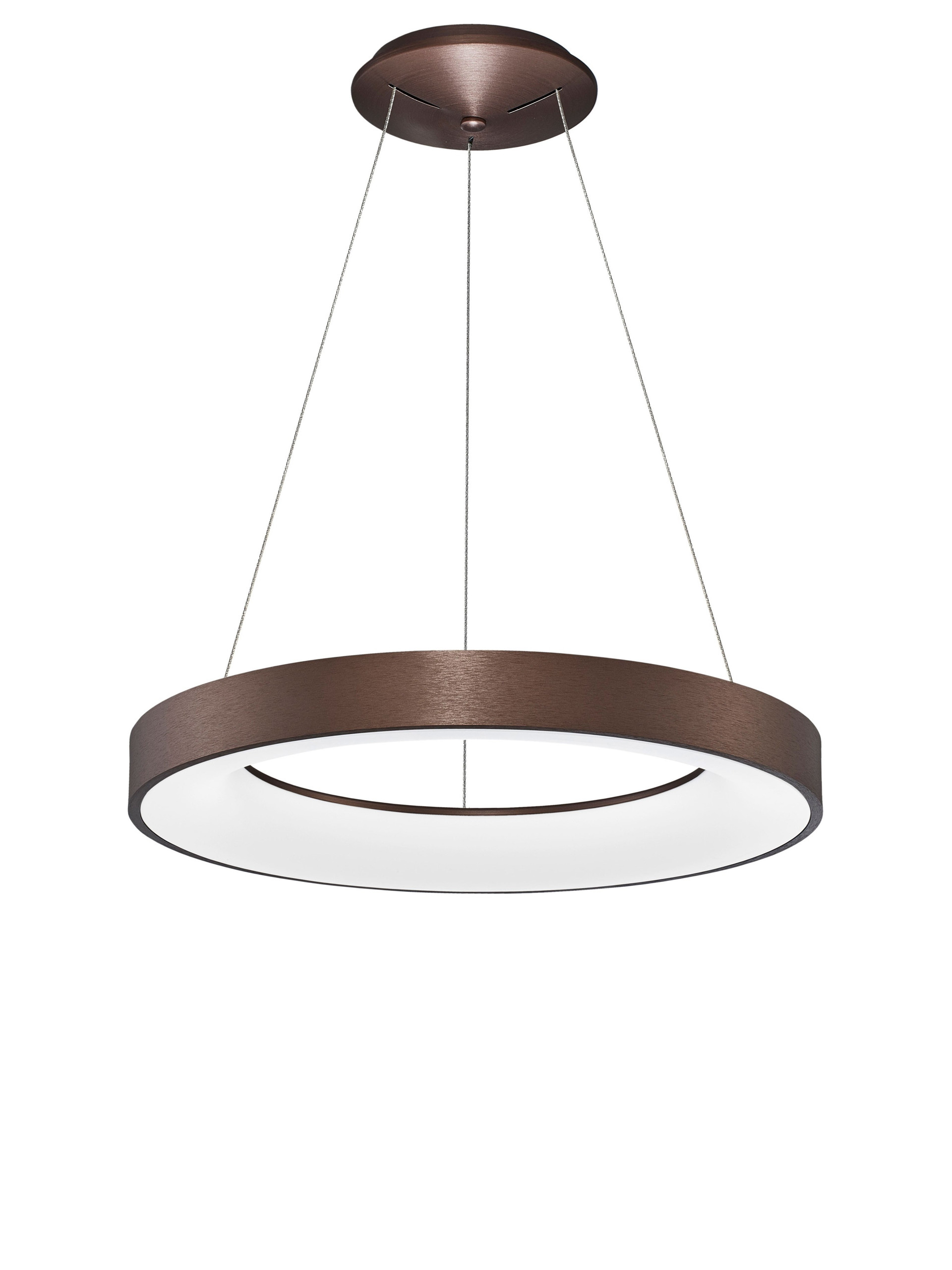RANDO THIN | H 120 D 60 cm | 50 W | 3000 K | 2864 lm | IP20 | Coffee | Aluminum/Acrylic