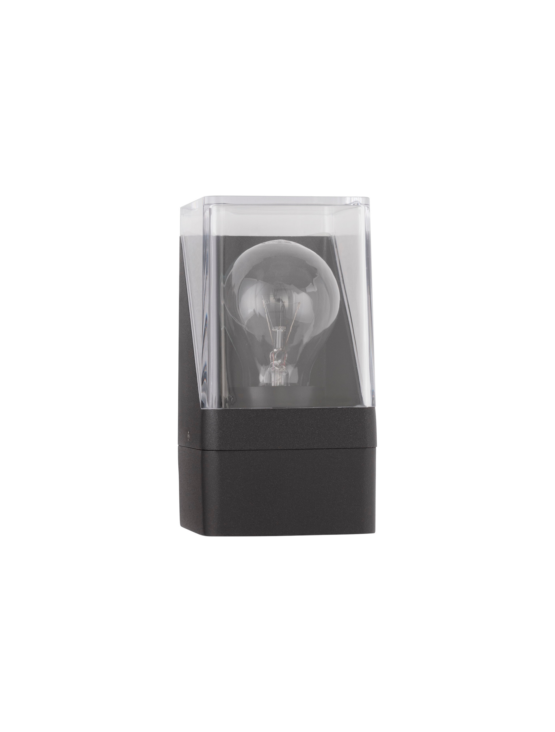 SELENA | L 8.5 W 9.8 H 16 cm | 12 W | IP65 | Schwarz | Aluminium