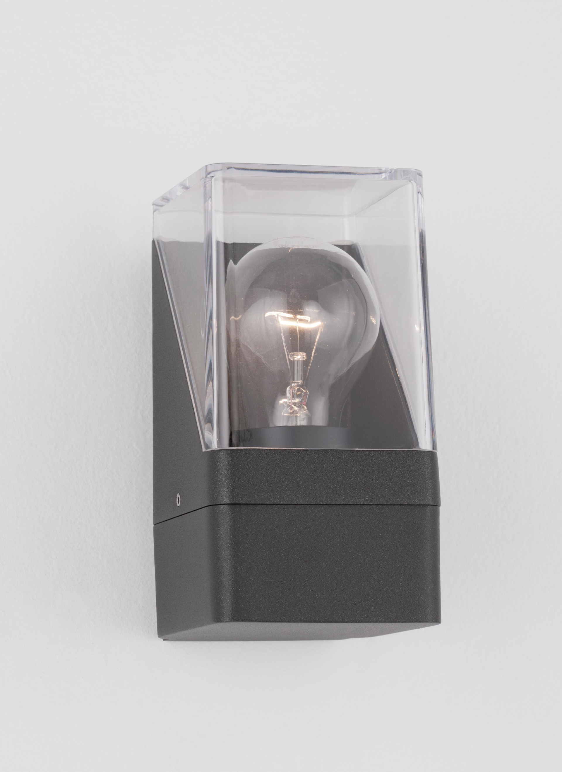 SELENA | L 8.5 W 9.8 H 16 cm | 12 W | IP65 | Schwarz | Aluminium