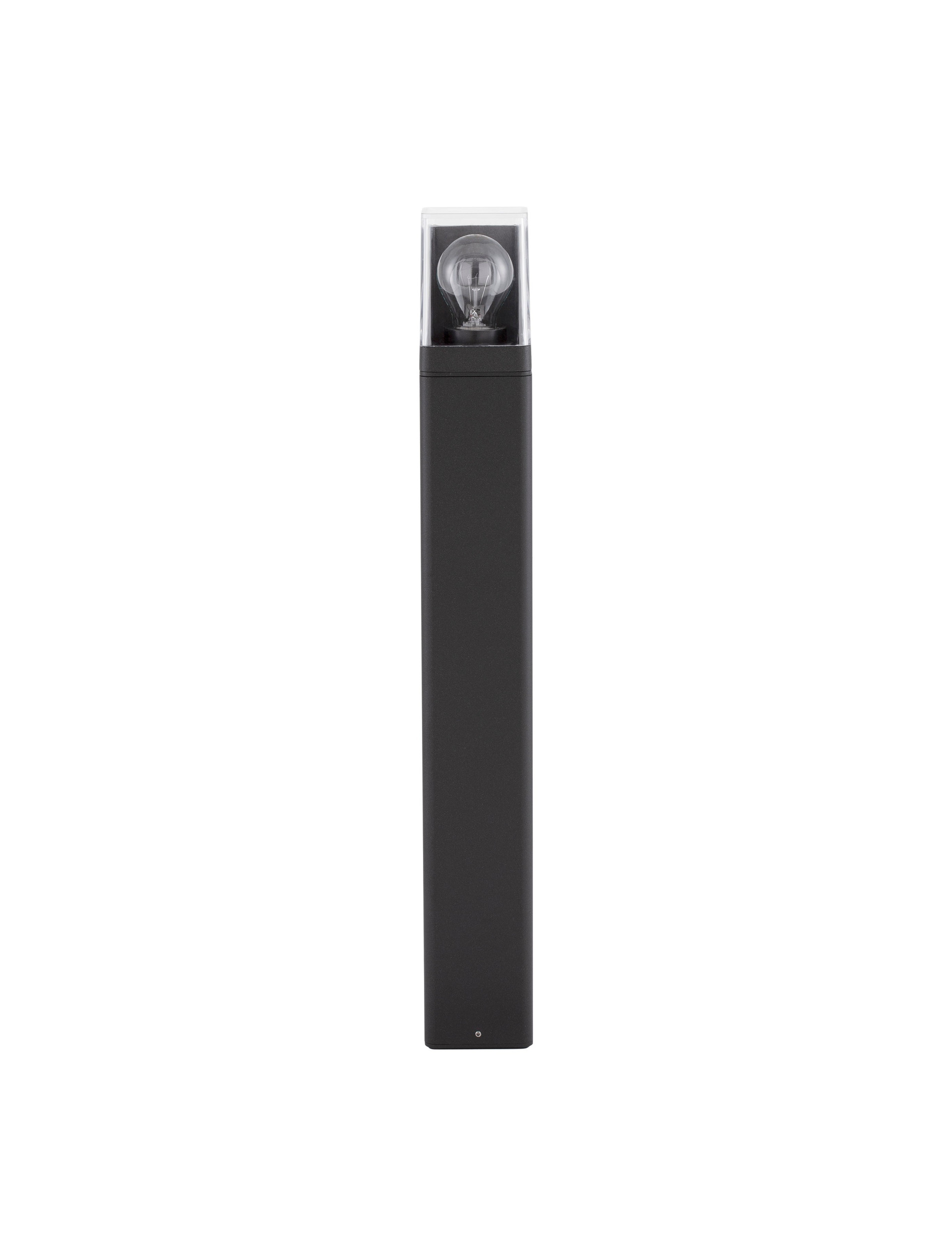 SELENA | L 8.5 W 8.5 H 65 cm | 12 W | IP65 | Schwarz | Aluminium