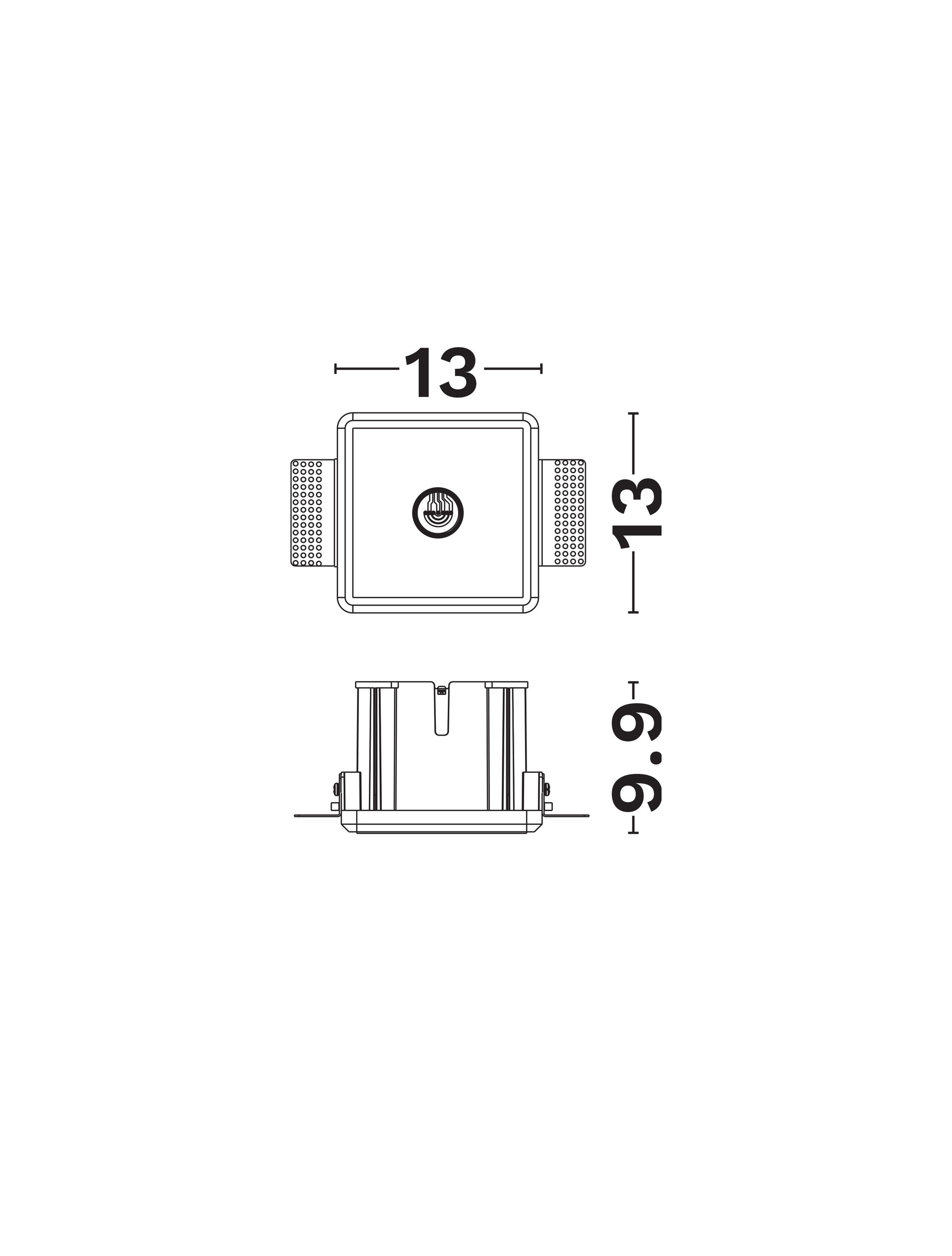 Imagine Lighting Systems W-Gypsum Base White-L130