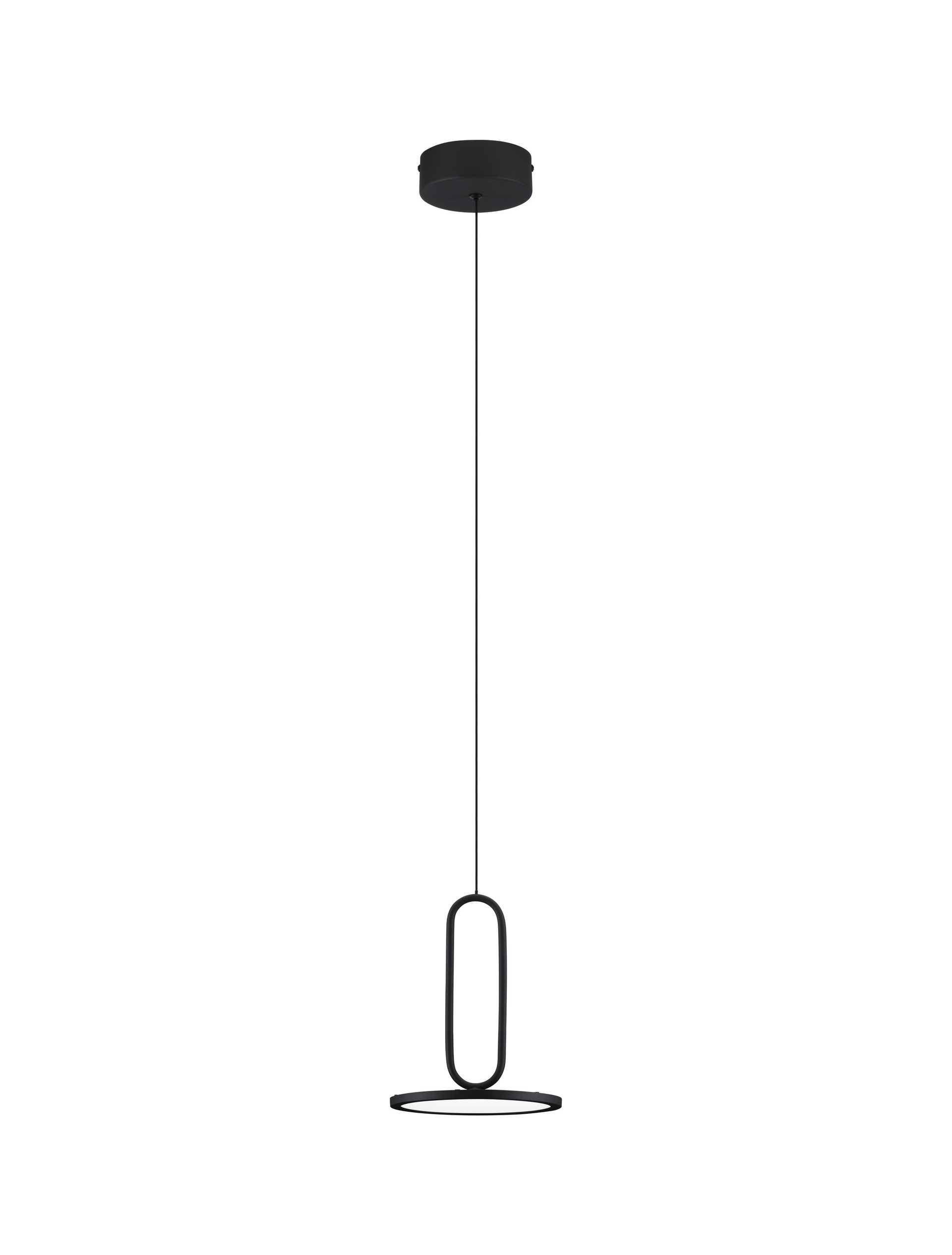 GEA | H 180 D 17.5 cm | 12 W | 3000 K | 840 lm | IP20 | Black | Aluminum/Acrylic