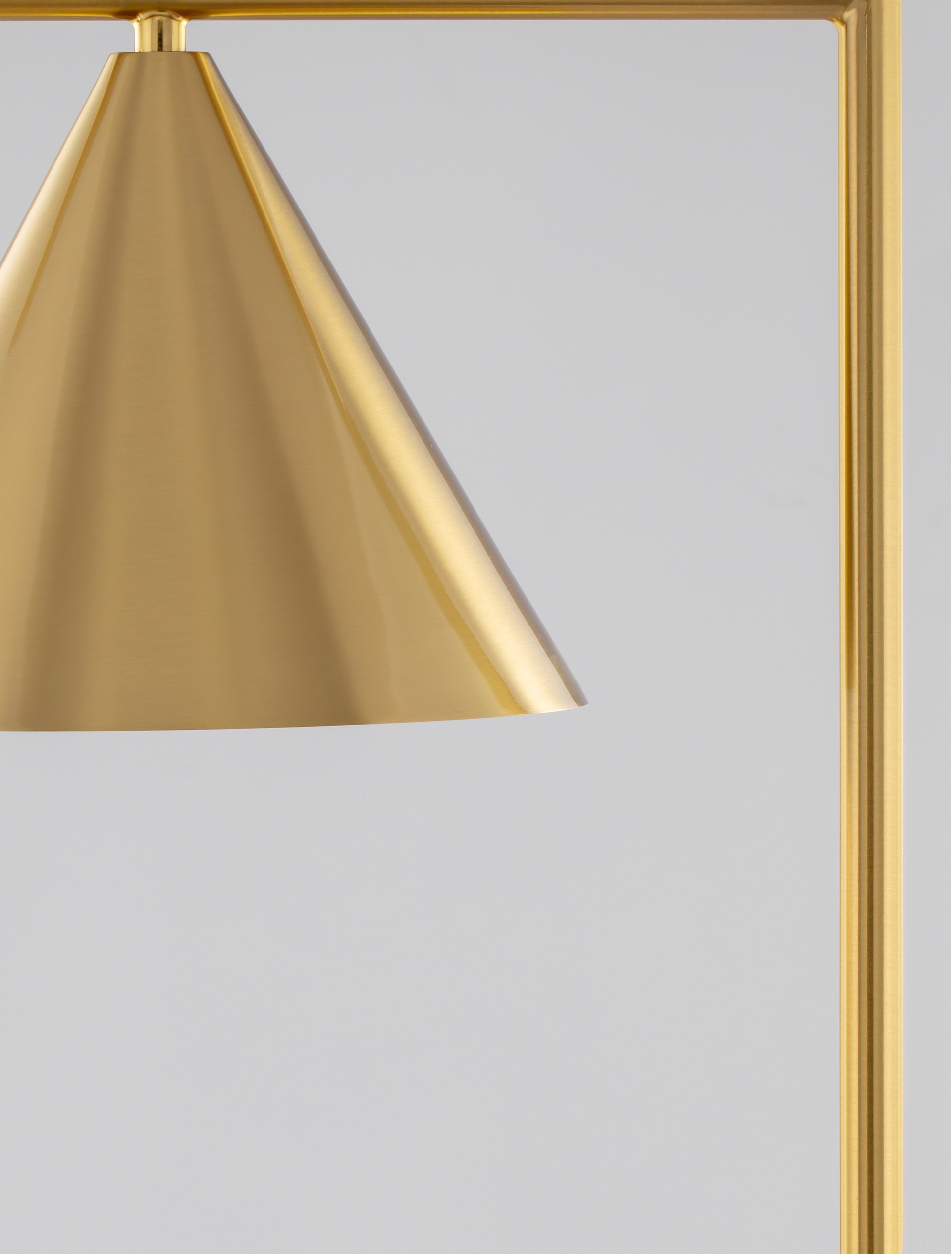 SWAY | L 25 W 35 H 175 cm | 12 W | IP20 | Brass | Metal/Marble