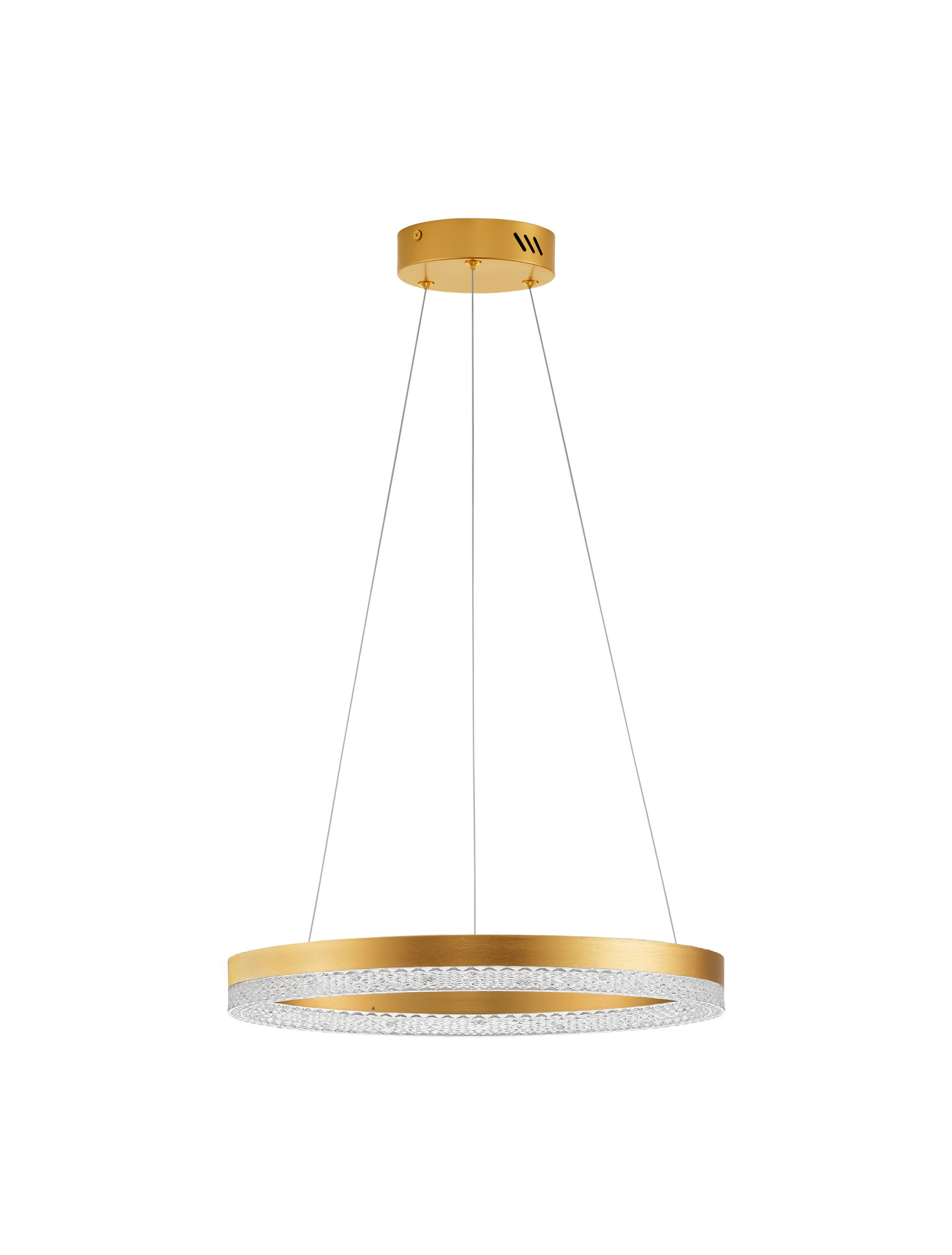 ADRIA | H 150 D 40 cm | 23 W | 3000 K | 2521 lm | IP20 | Oro | Alluminio