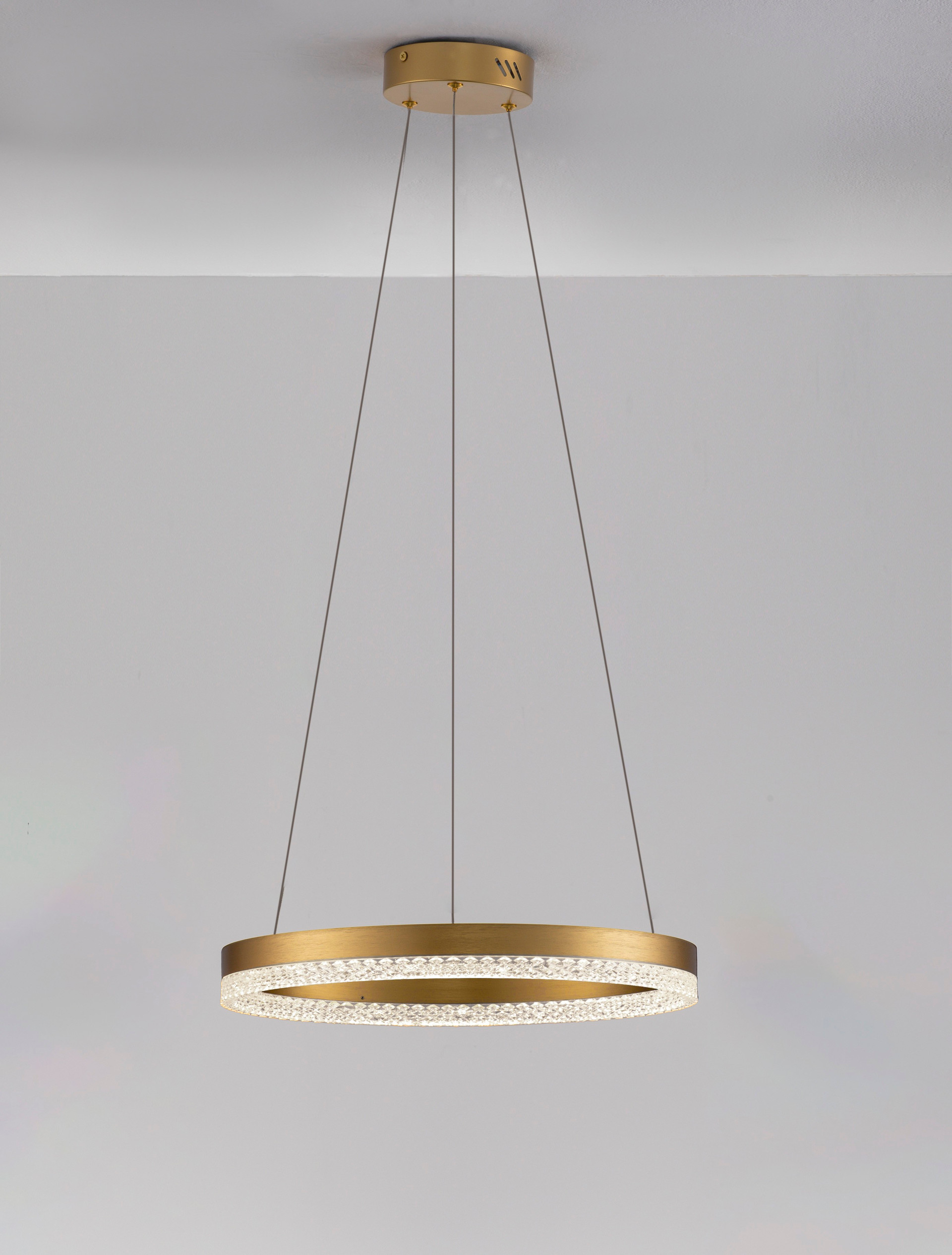 ADRIA | H 150 D 40 cm | 23 W | 3000 K | 2521 lm | IP20 | Oro | Alluminio