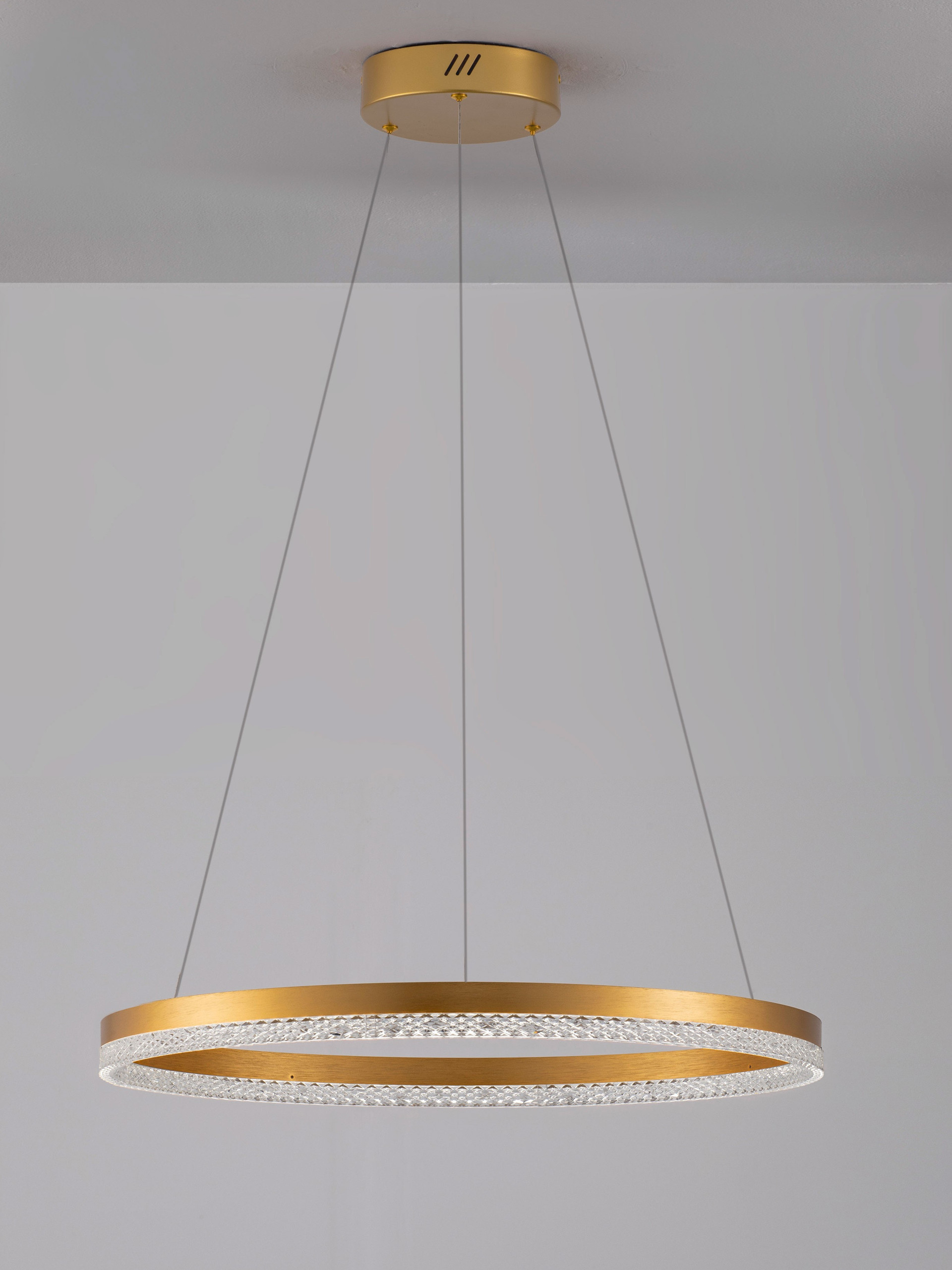 ADRIA | H 150 D 60 cm | 32 W | 3000 K | 1920 lm | IP20 | Oro | Alluminio