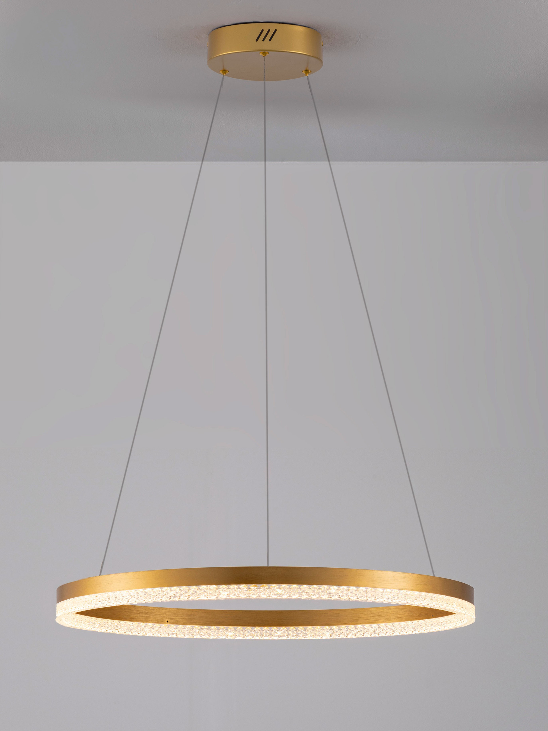ADRIA | H 150 D 60 cm | 32 W | 3000 K | 1920 lm | IP20 | Oro | Alluminio
