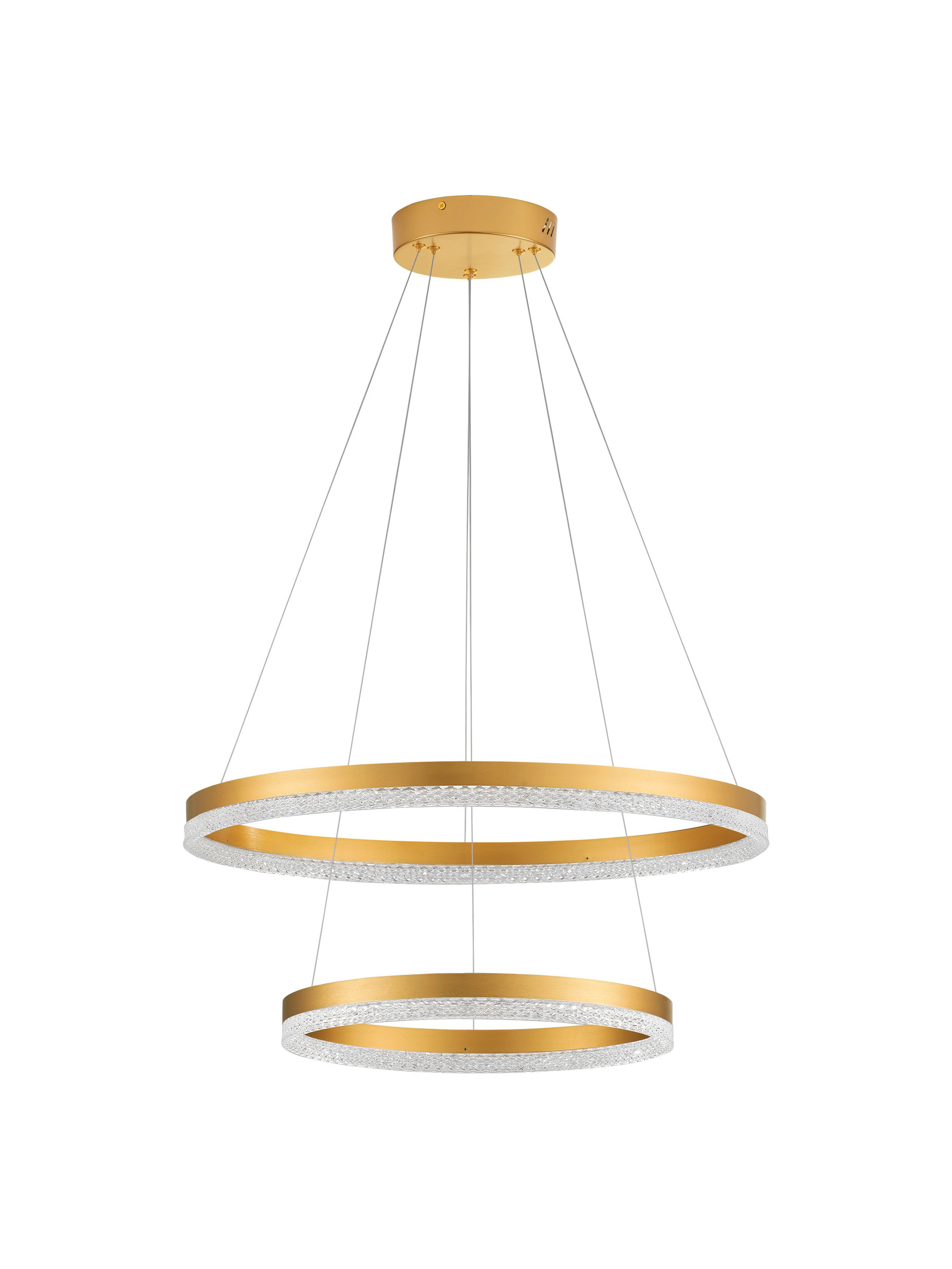ADRIA | H 150 D 60 cm | 52 W | 3000 K | 3120 lm | IP20 | Oro | Alluminio