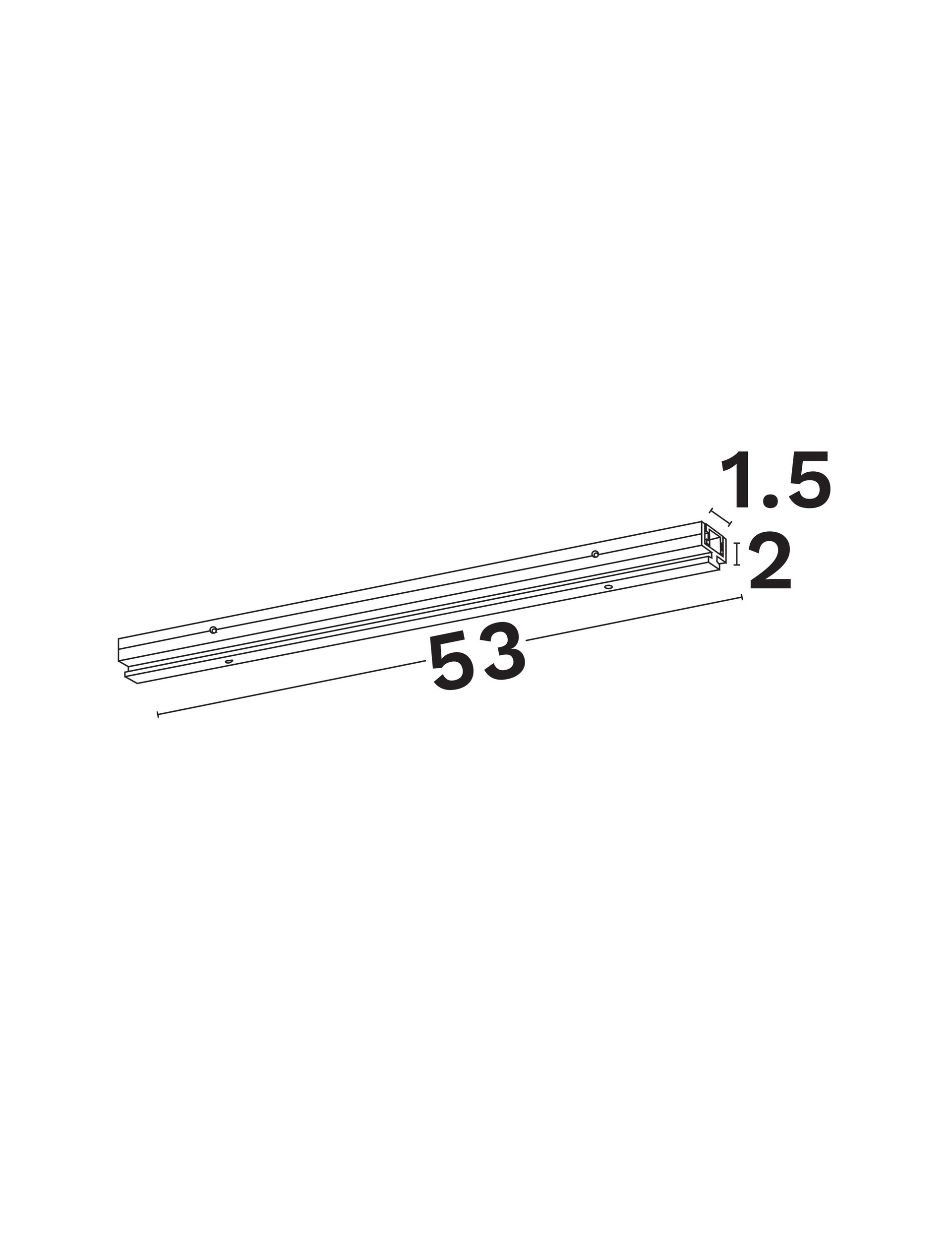 Linear Lighting Profiles B-when surfaced mounted-L53 thumbnail