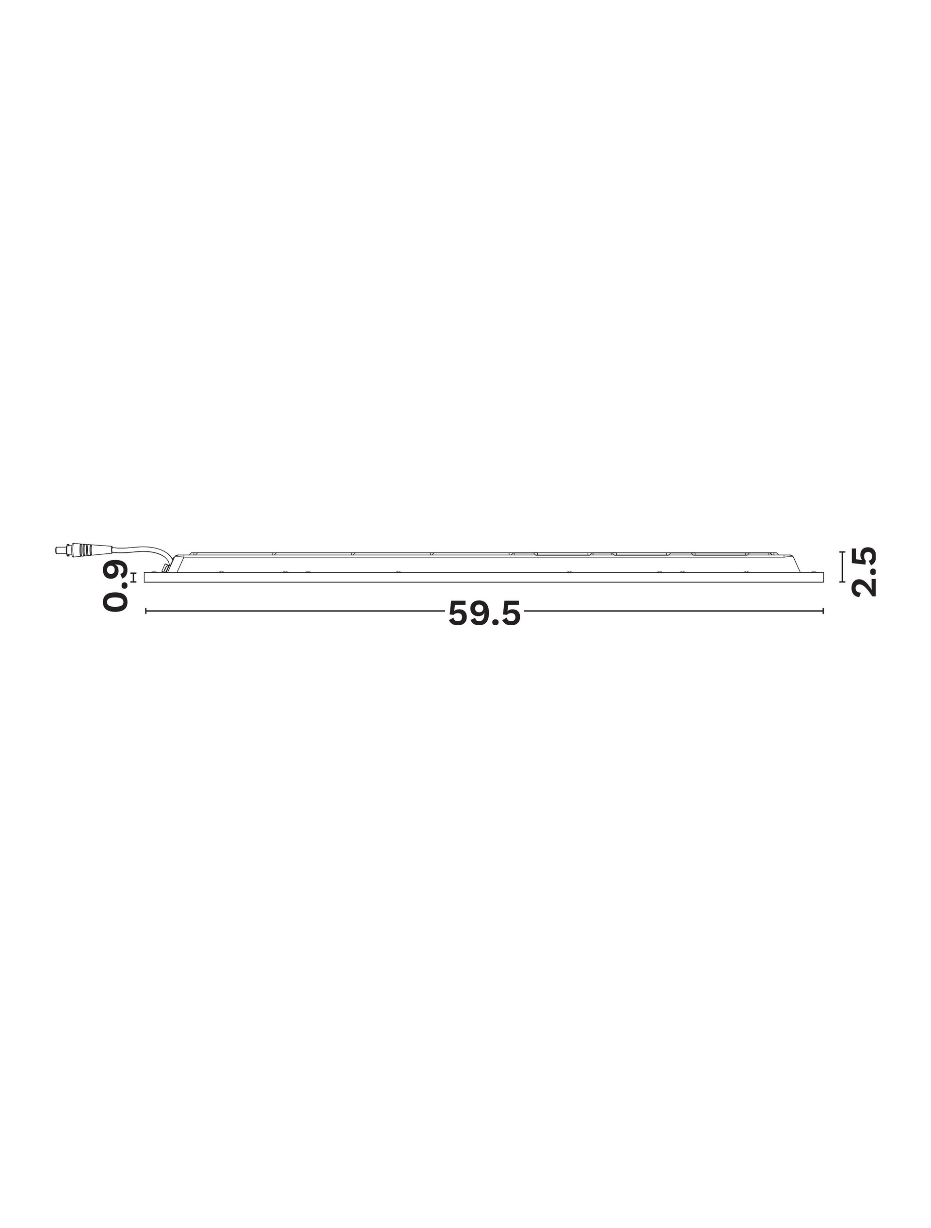 Led Panel W40-36W-RC-D59.5-Sq-H2.5-318