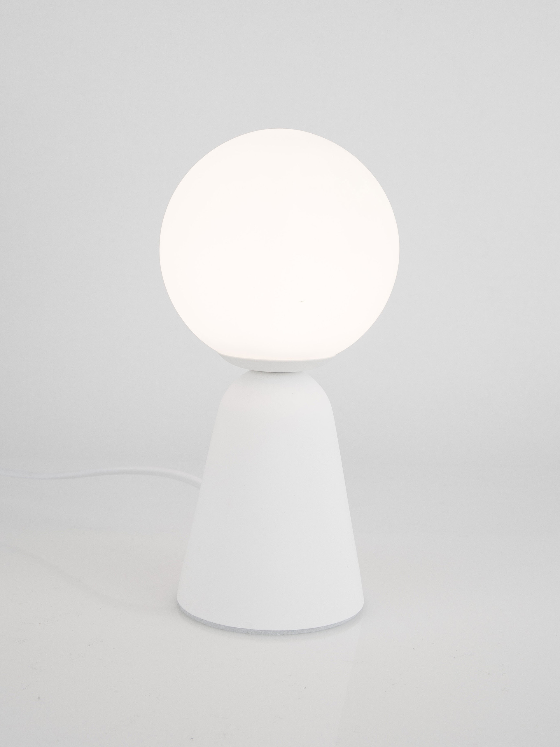 ZERO | H 20 D 10 cm | 5 W | IP20 | Bianco | Vetro/Gesso