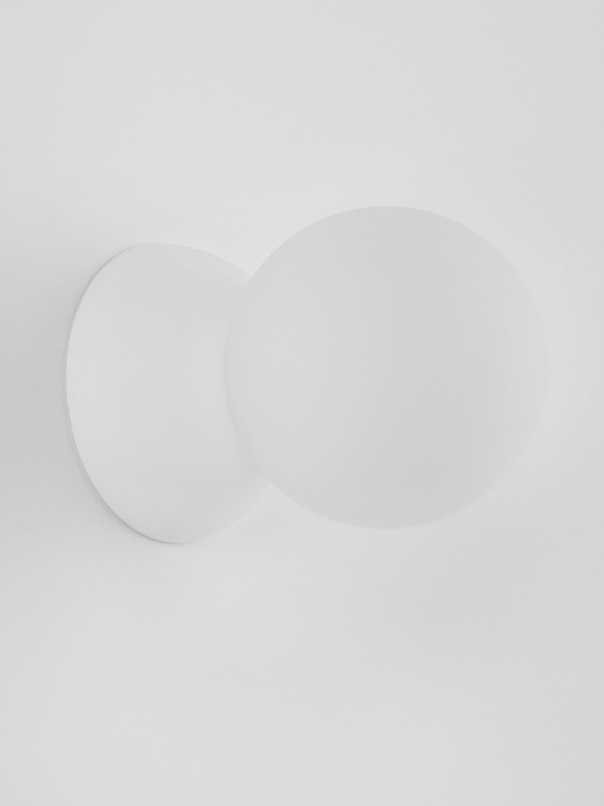 ZERO | W 14 H 10 cm | 5 W | IP20 | Blanco | Vidrio/Yeso