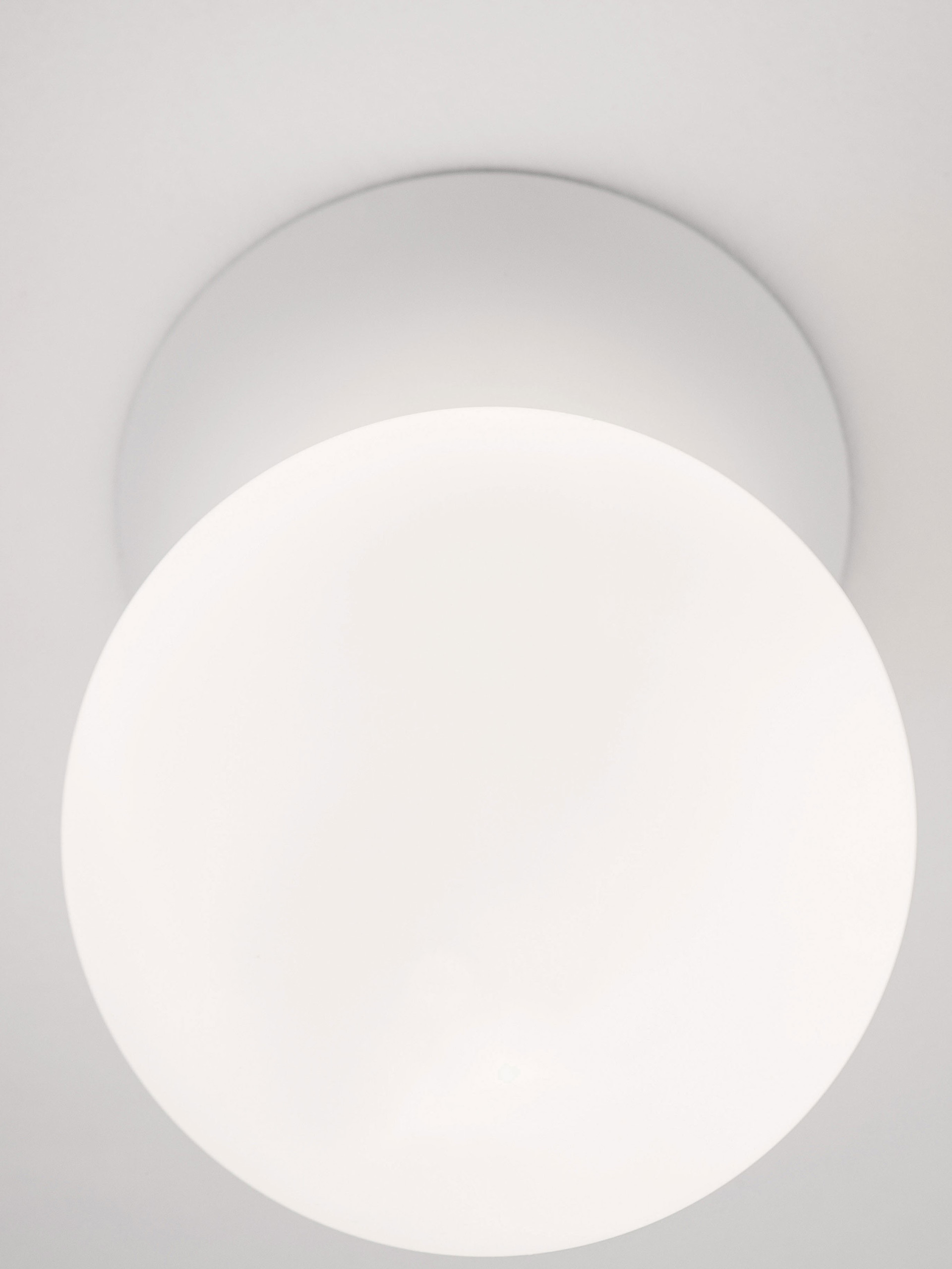 ZERO | W 14 H 10 cm | 5 W | IP20 | Blanco | Vidrio/Yeso