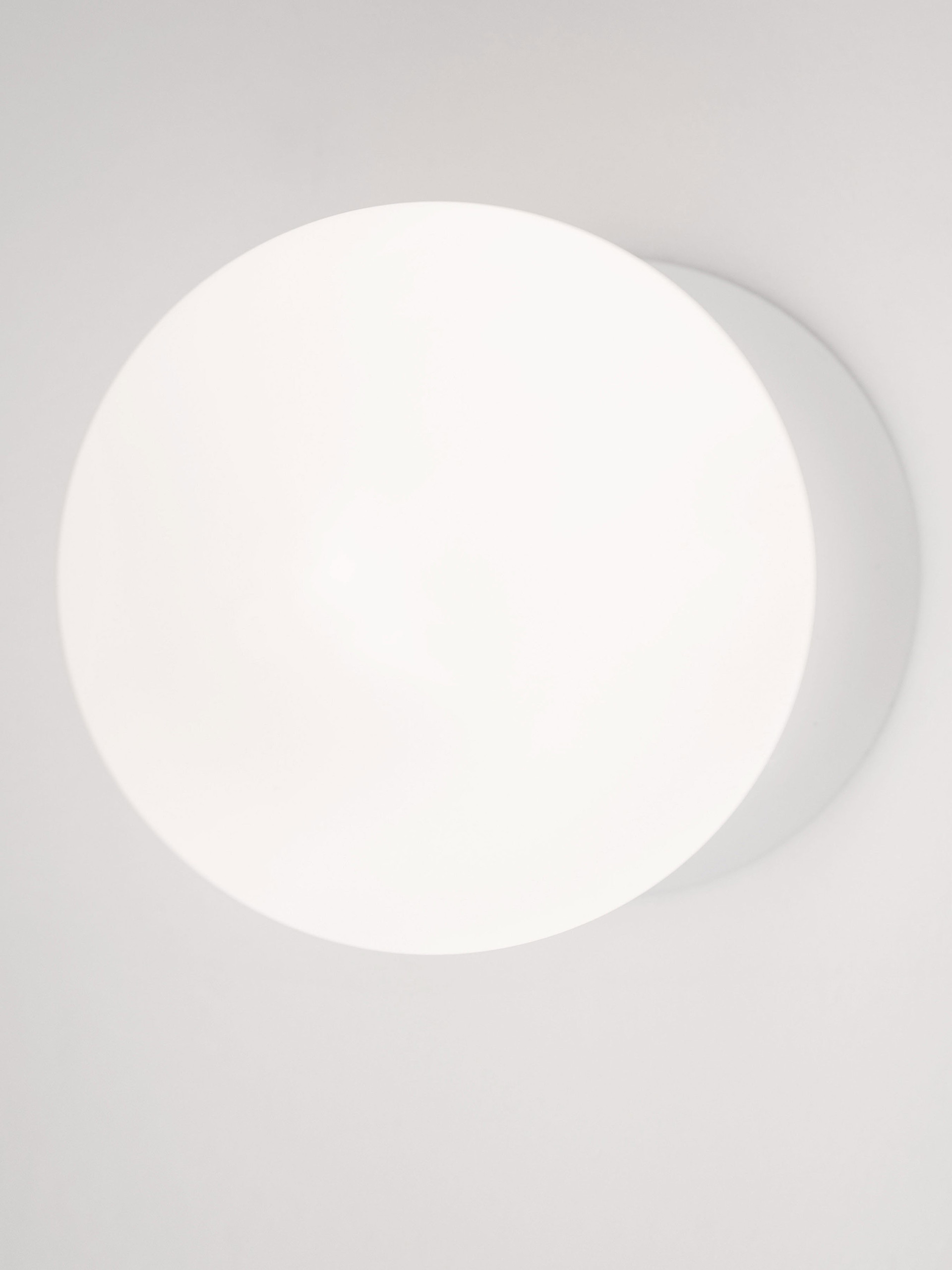 ZERO | W 14 H 10 cm | 5 W | IP20 | Blanco | Vidrio/Yeso