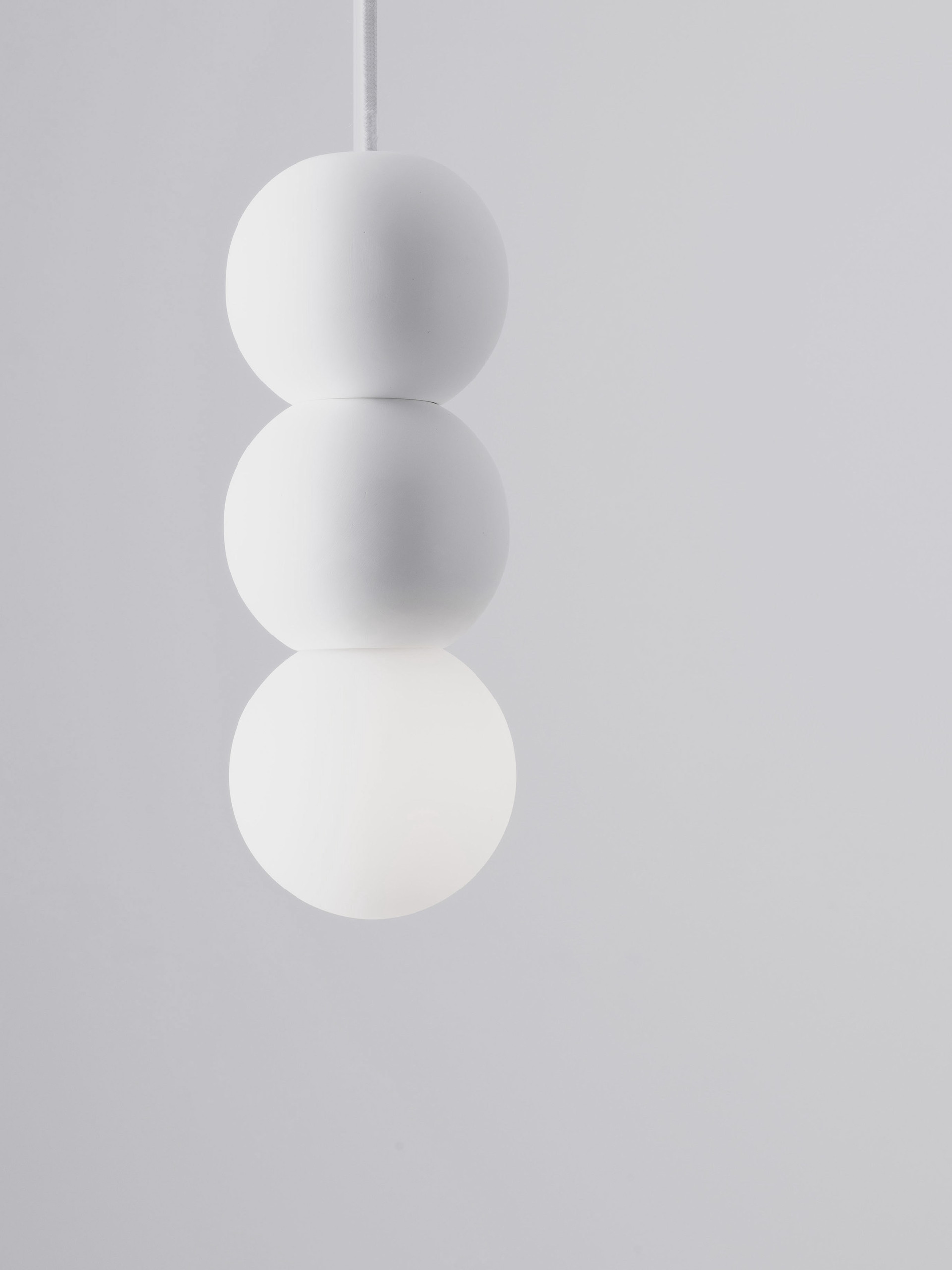 ZERO | H 155 D 8 cm | 5 W | IP20 | White | Glass/Gypsum