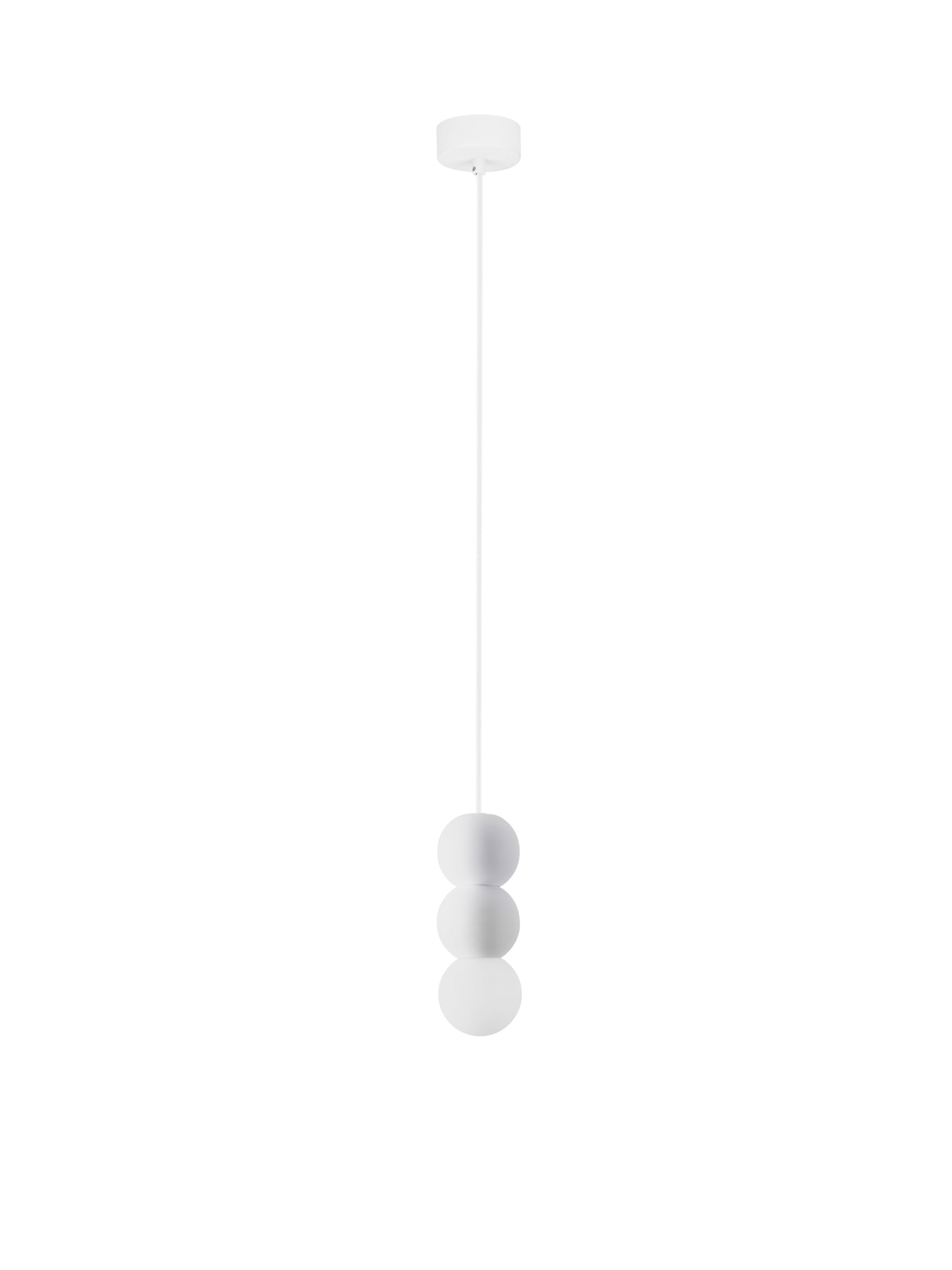 ZERO | H 155 D 8 cm | 5 W | IP20 | White | Glass/Gypsum