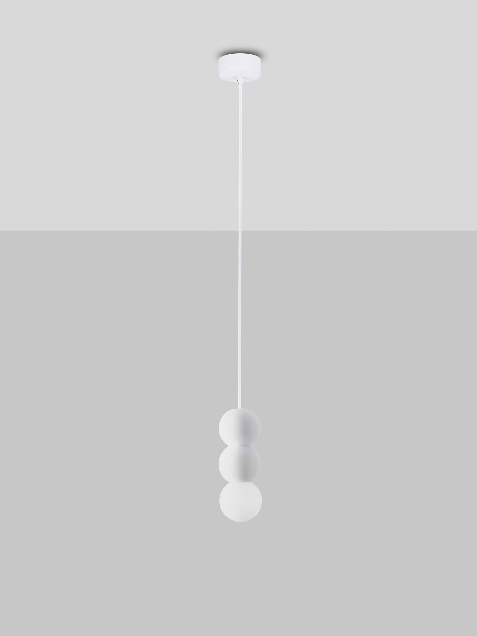 ZERO | H 155 D 8 cm | 5 W | IP20 | White | Glass/Gypsum