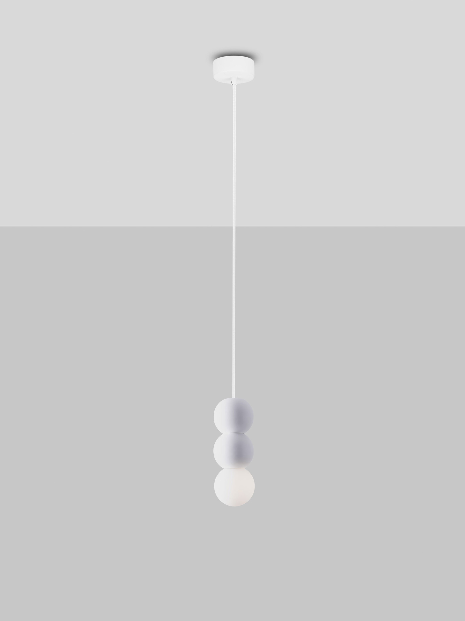 ZERO | H 155 D 8 cm | 5 W | IP20 | White | Glass/Gypsum