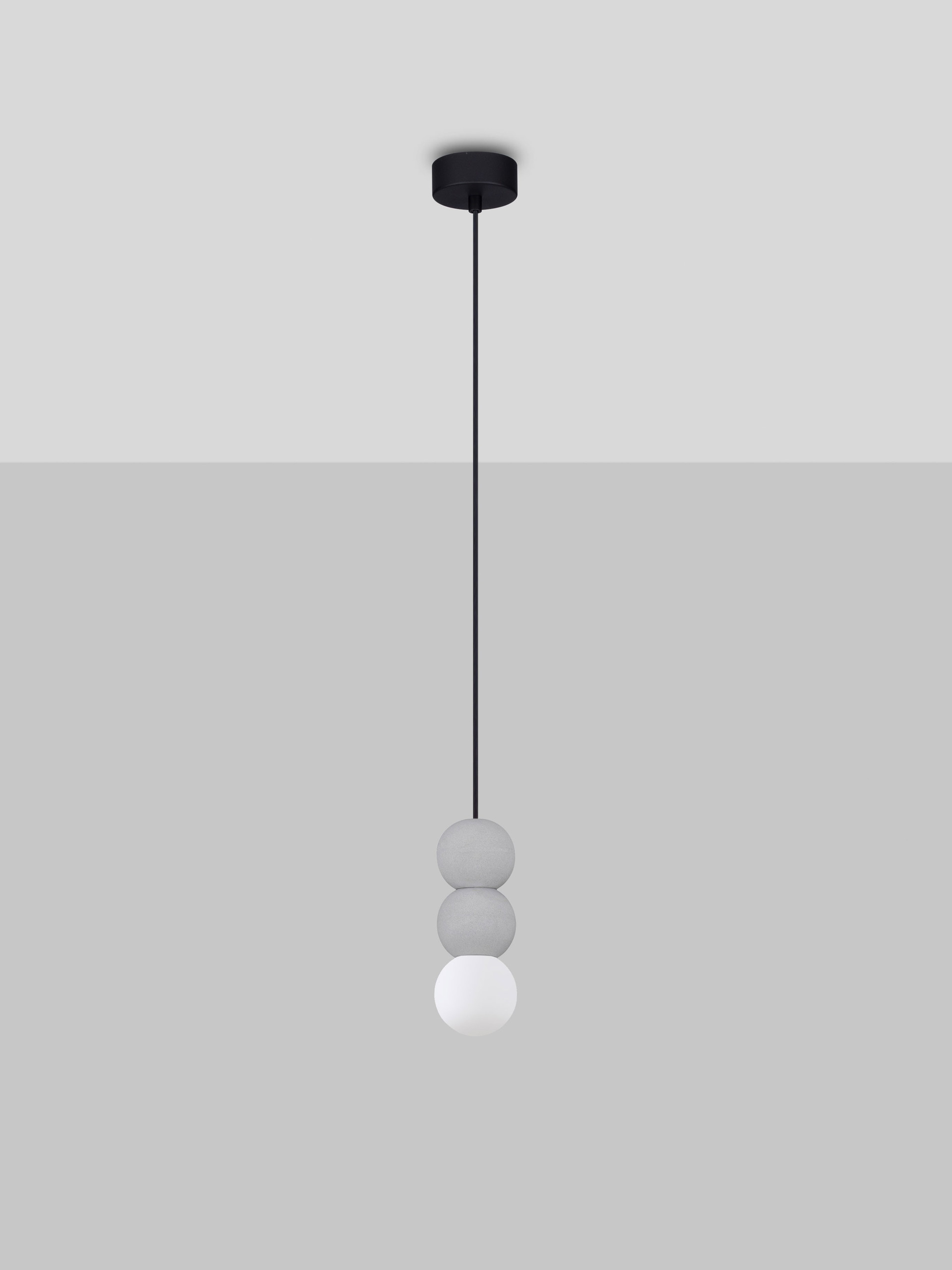 ZERO | H 155 D 8 cm | 5 W | IP20 | Γκρι | Γυαλί/Τσιμέντο