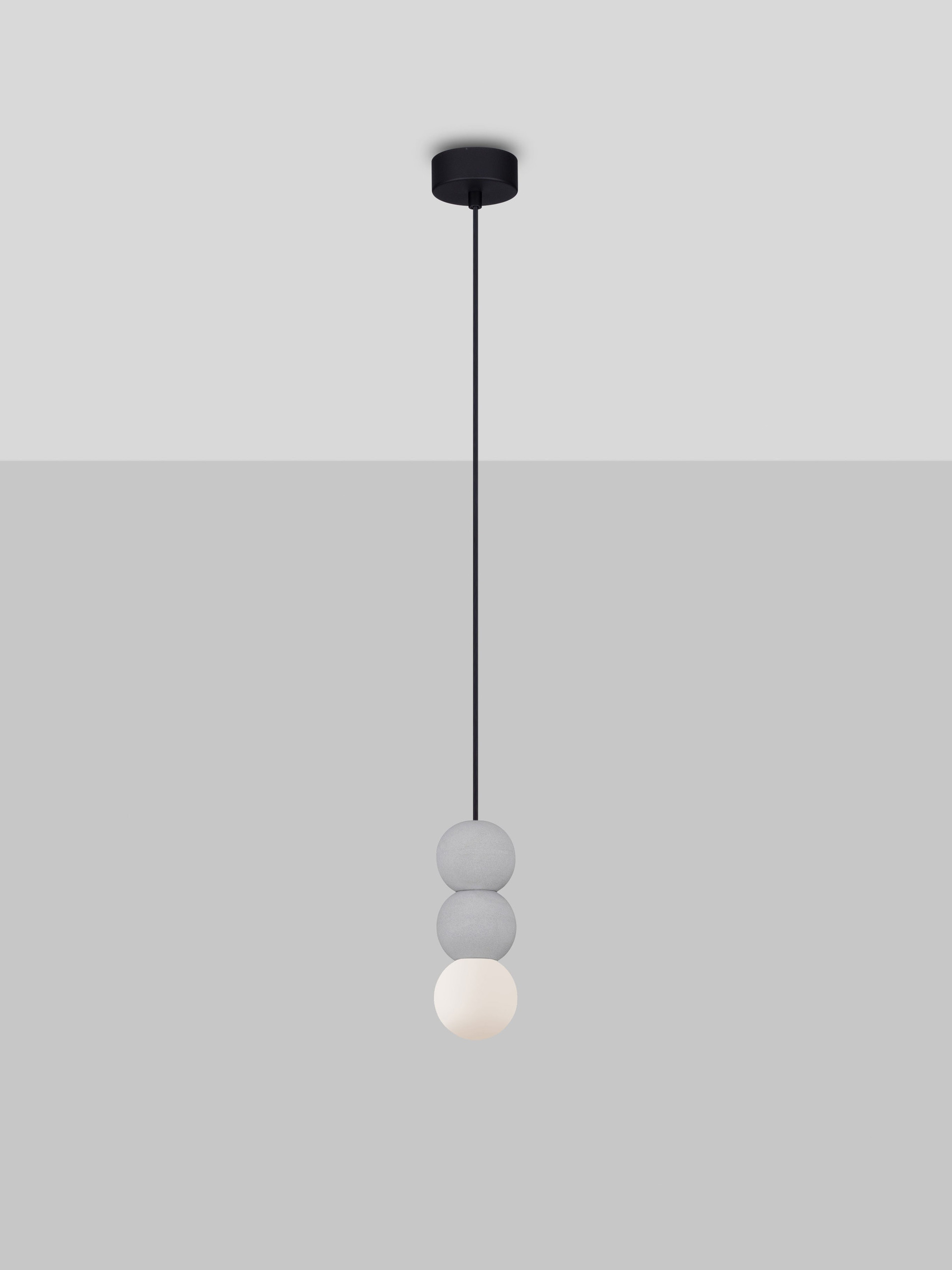 ZERO | H 155 D 8 cm | 5 W | IP20 | Γκρι | Γυαλί/Τσιμέντο