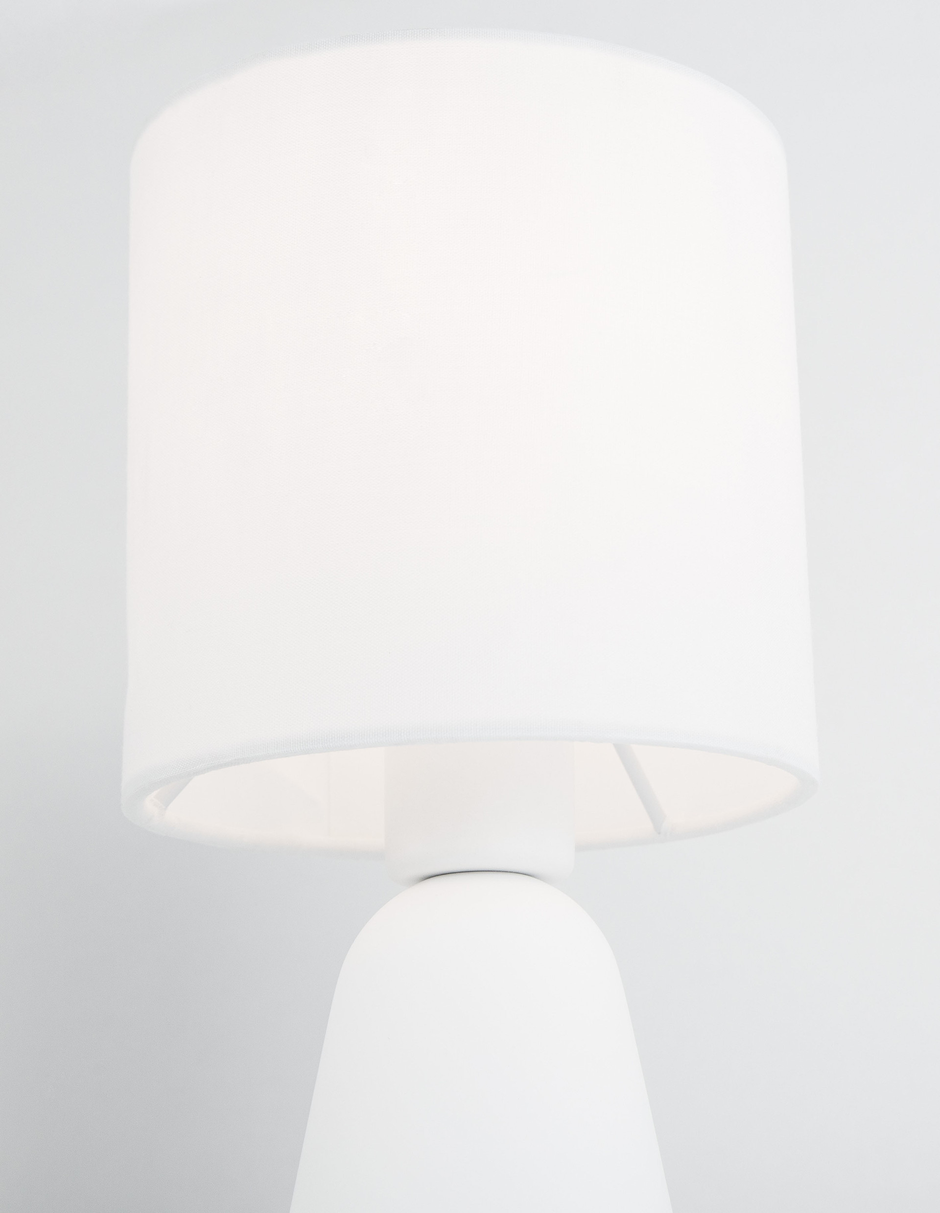 ZERO | H 22.5 D 12 cm | 5 W | IP20 | Blanco | Tela/Yeso