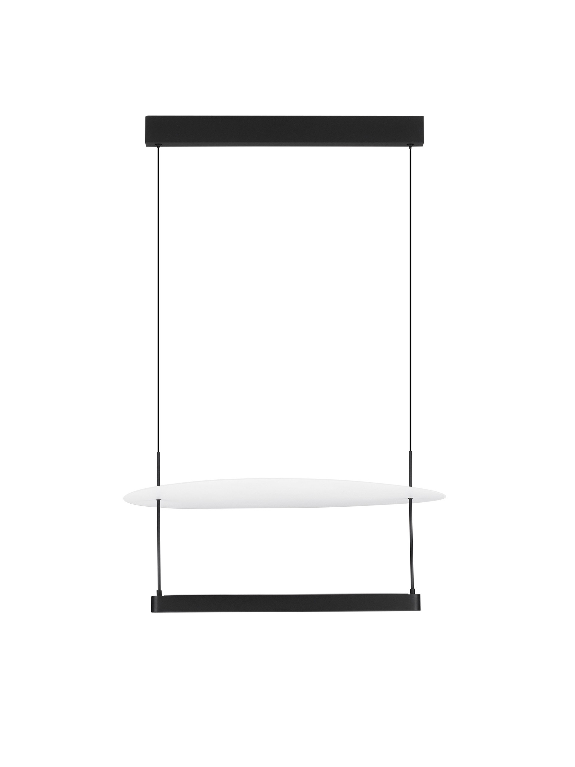 DIONA | L 60 W 60 H 160 cm | 40 W | 2700 K | 2560 lm | IP20 | Negro/Blanco | Aluminio