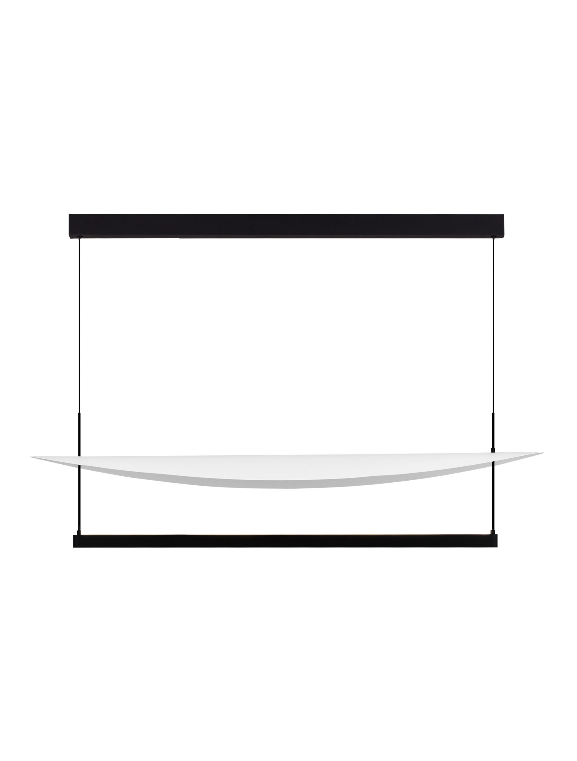 DIONA | L 120 W 30 H 160 cm | 81 W | 2700 K | 5160 lm | IP20 | Black/White | Aluminum