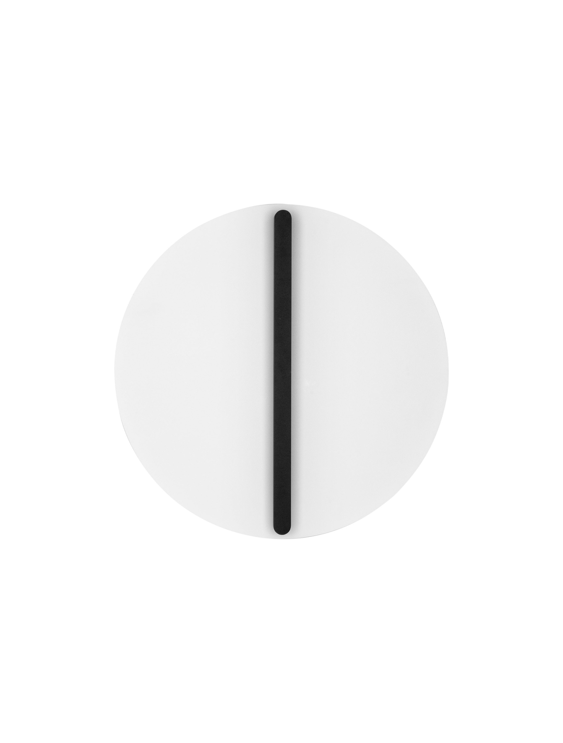 NALU | H 8.7 D 40 cm | 28 W | 2700 K | 1680 lm | IP20 | Black/White | Steel/Aluminum/Silicone