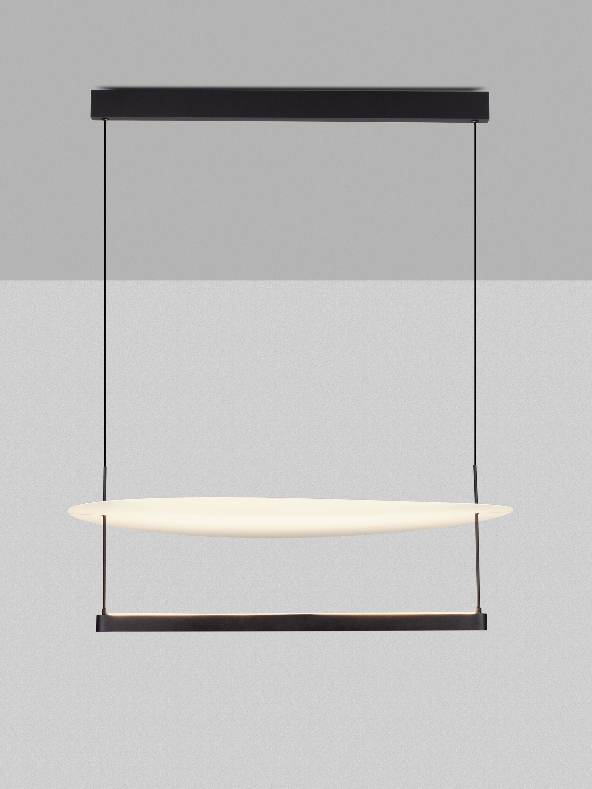 DIONA | L 80 W 80 H 160 cm | 55 W | 3000 K | 3600 lm | IP20 | Black/White | Aluminum