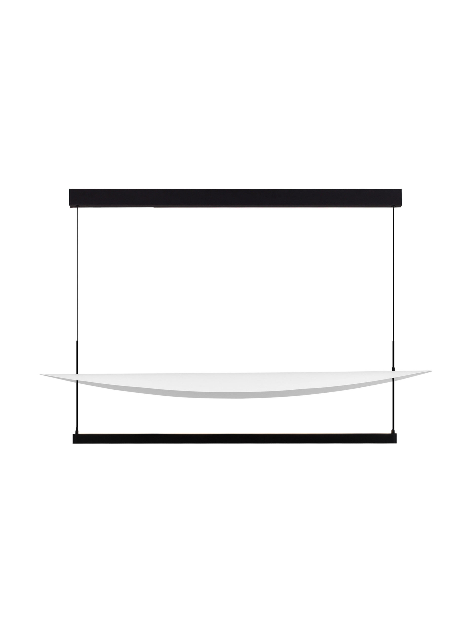 DIONA | L 120 W 30 H 160 cm | 81 W | 3000 K | 5160 lm | IP20 | Schwarz/Weiß | Aluminium