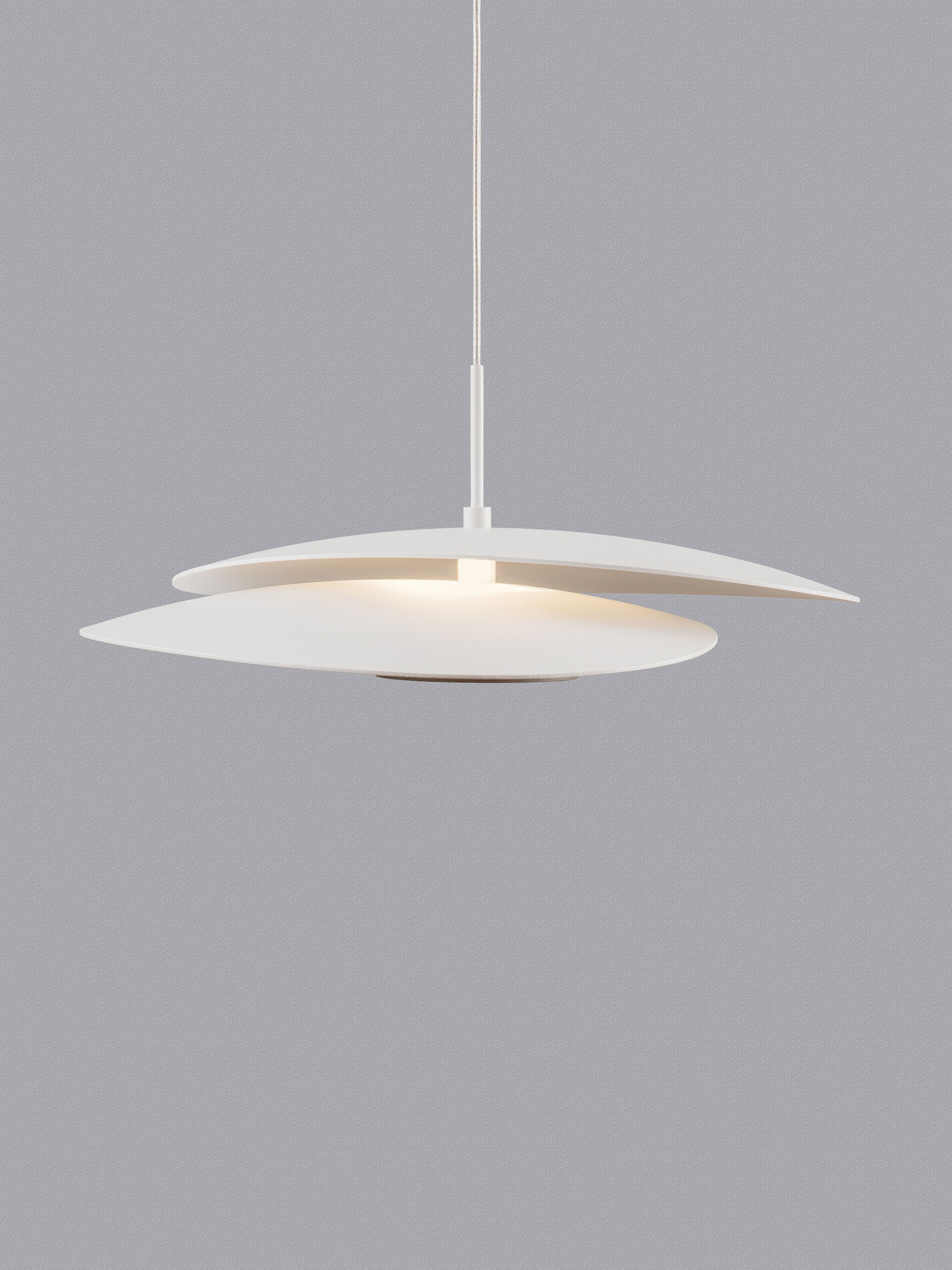OLEA | W 32 H 190 D 35 cm | 16 W | 3000 K | 537 lm | IP20 | White | Aluminum