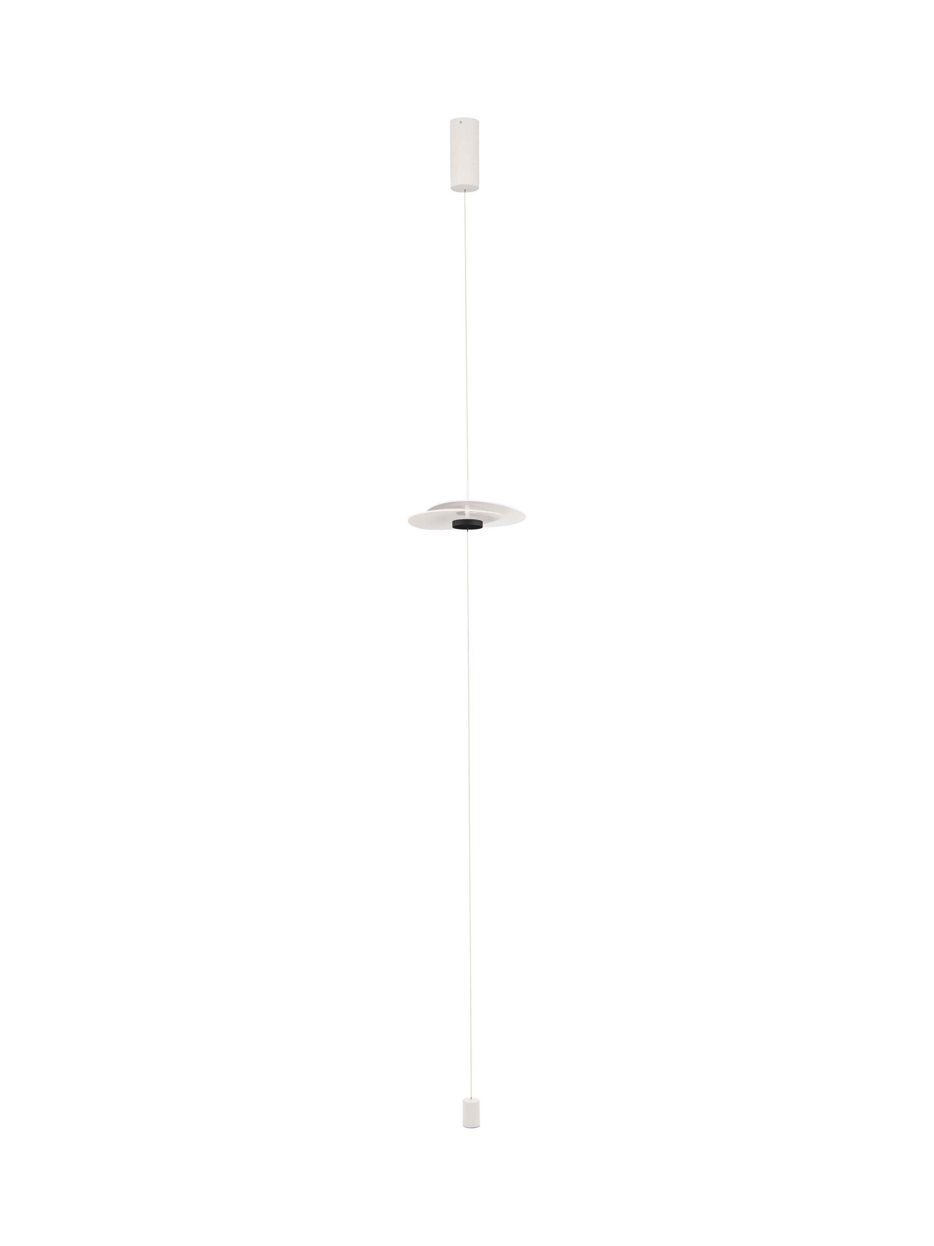 OLEA | W 35 H 390 D 35 cm | 16 W | 3000 K | 540 lm | IP20 | White | Aluminum