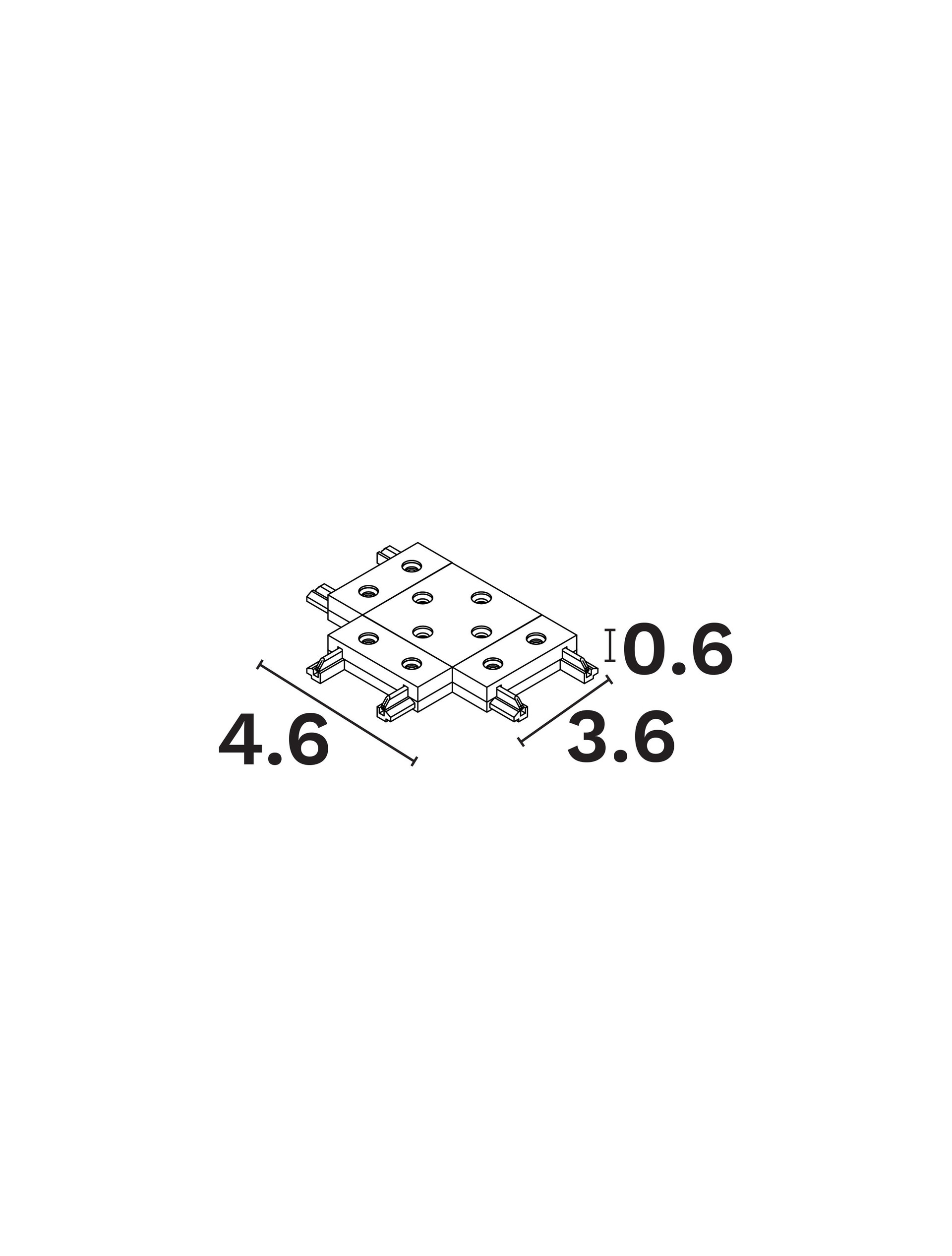 Flat B-Track-L4.6-H0.6-W:3.6 thumbnail