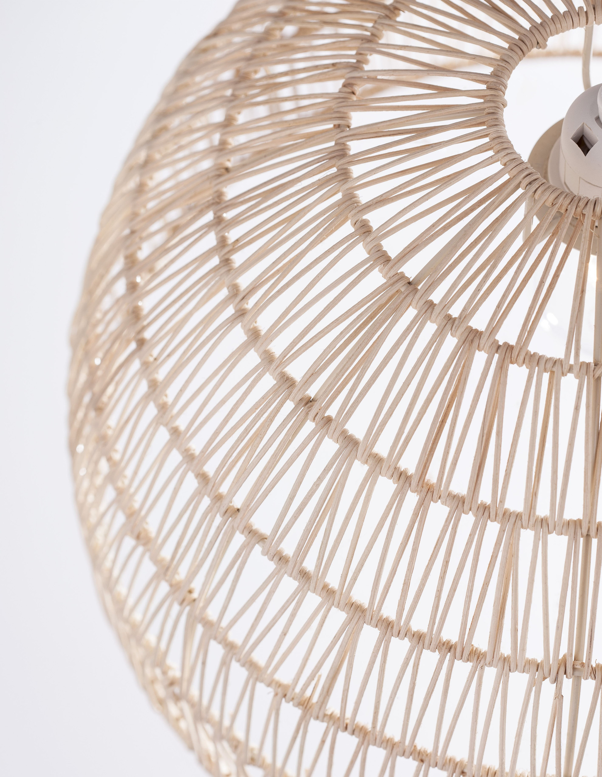 MELODY | H 250 D 40 cm | 12 W | IP20 | Beige | Steel/Rattan