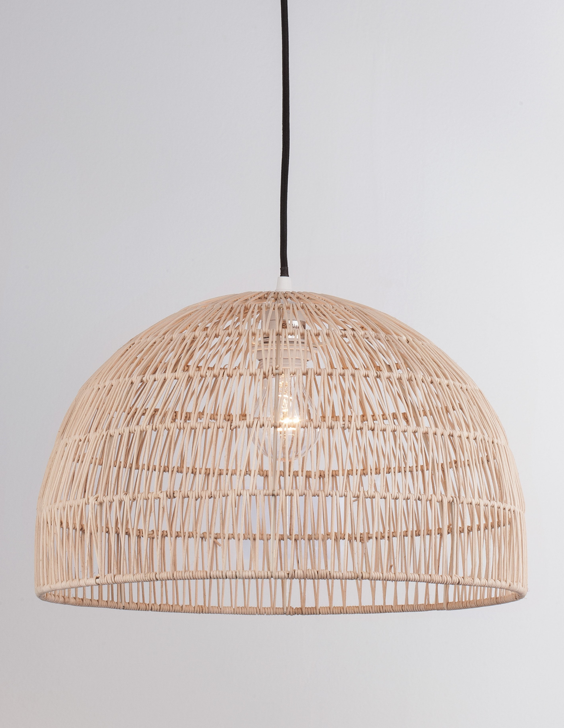 MELODY | H 250 D 40 cm | 12 W | IP20 | Beige | Steel/Rattan